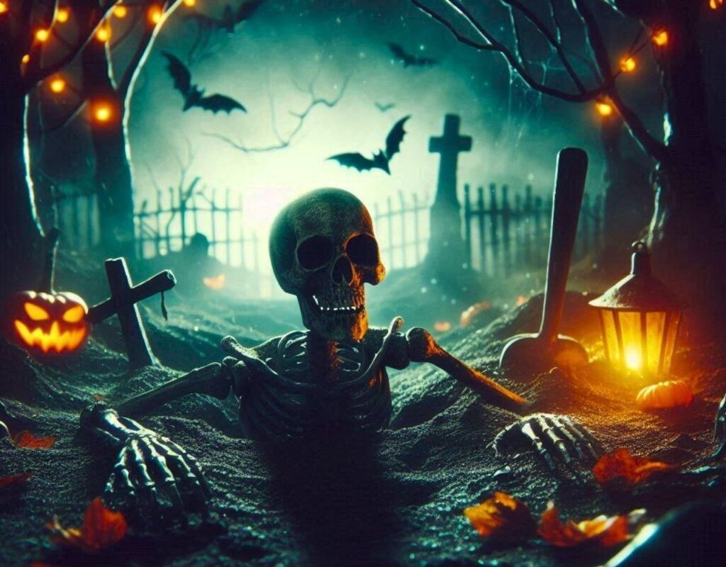 Halloween Skeleton Wallpaper iPhone