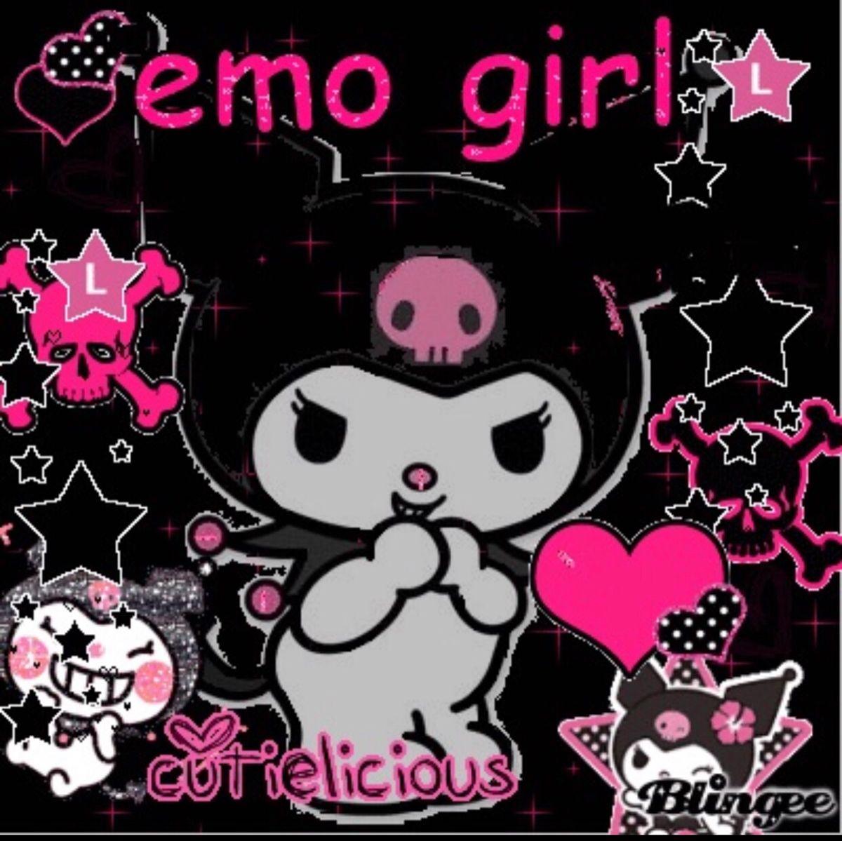 Emo Hello Kitty Wallpaper