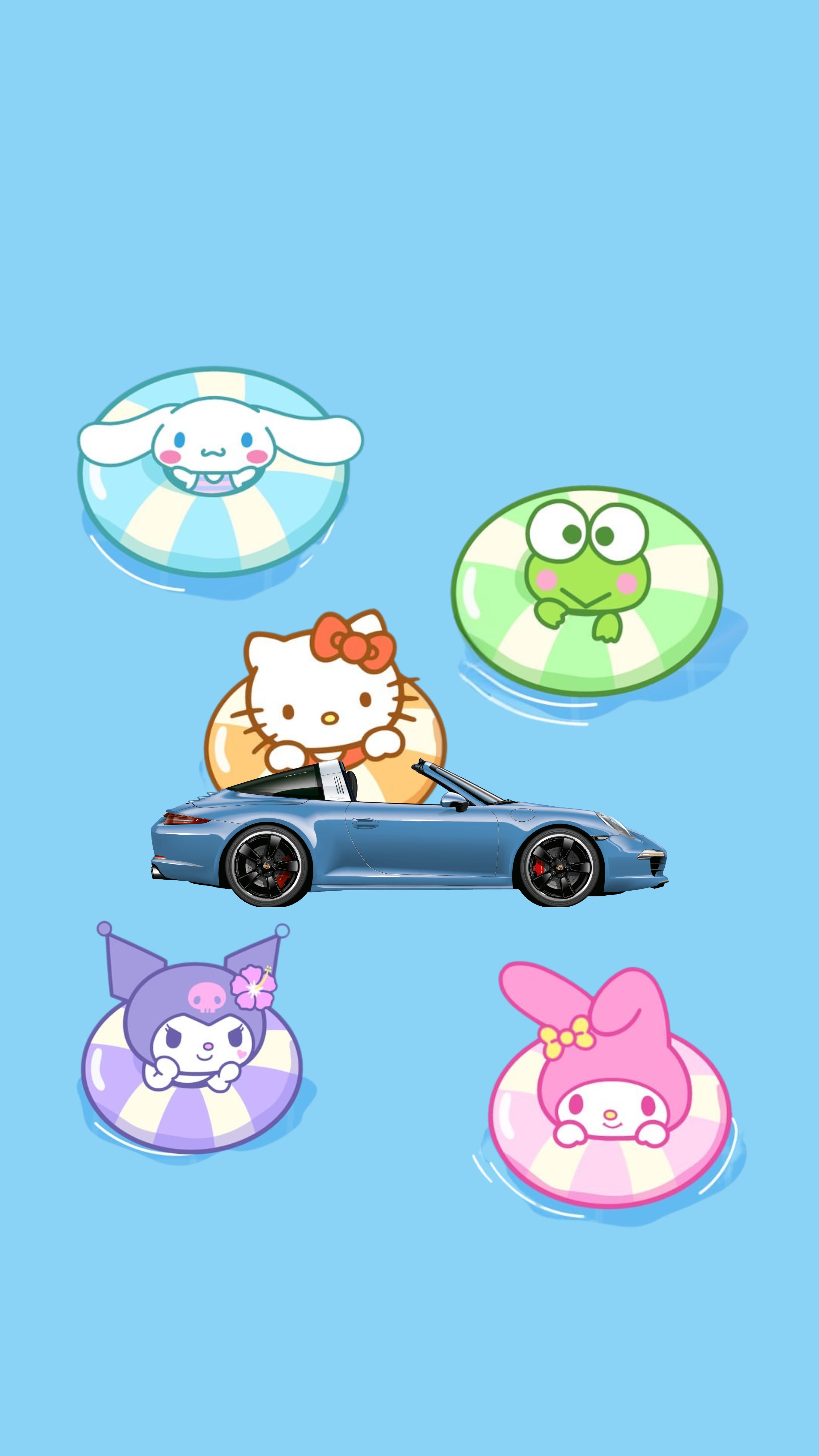 Hello Kitty car wallpaper vol. 3 : u