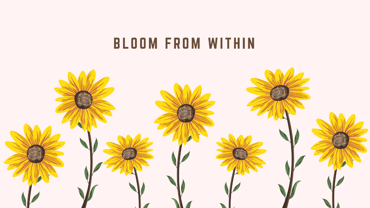 FREE Sunflower Wallpaper: Edit Online