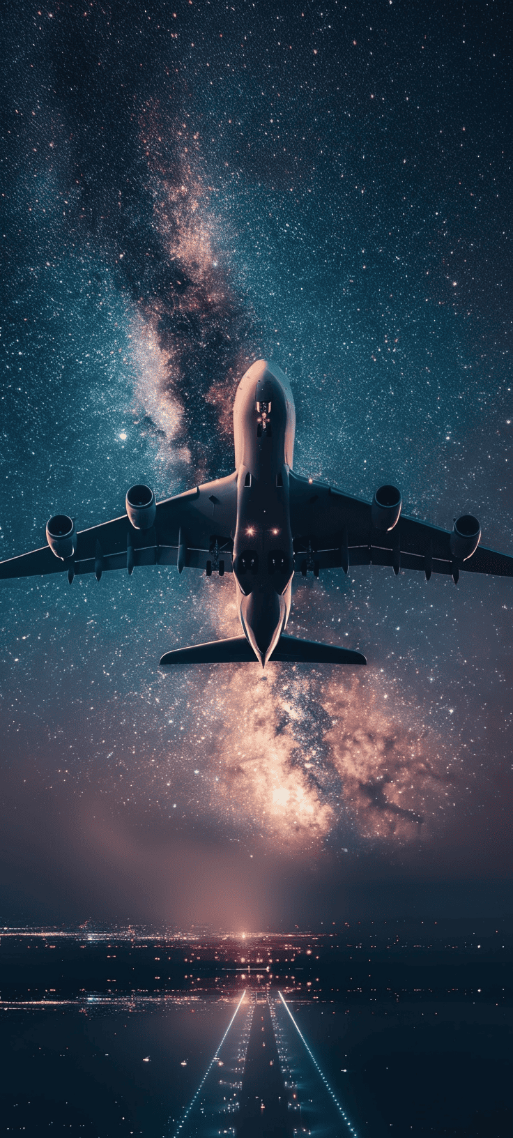 Airplane Phone Wallpaper Made