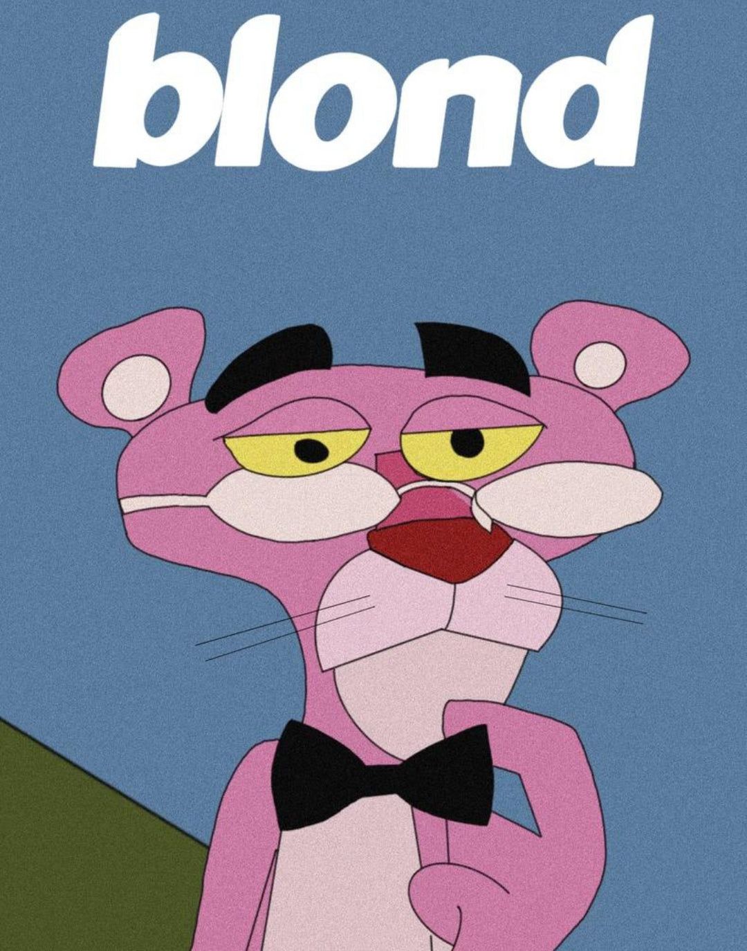 BLOND PANTHER POSTER