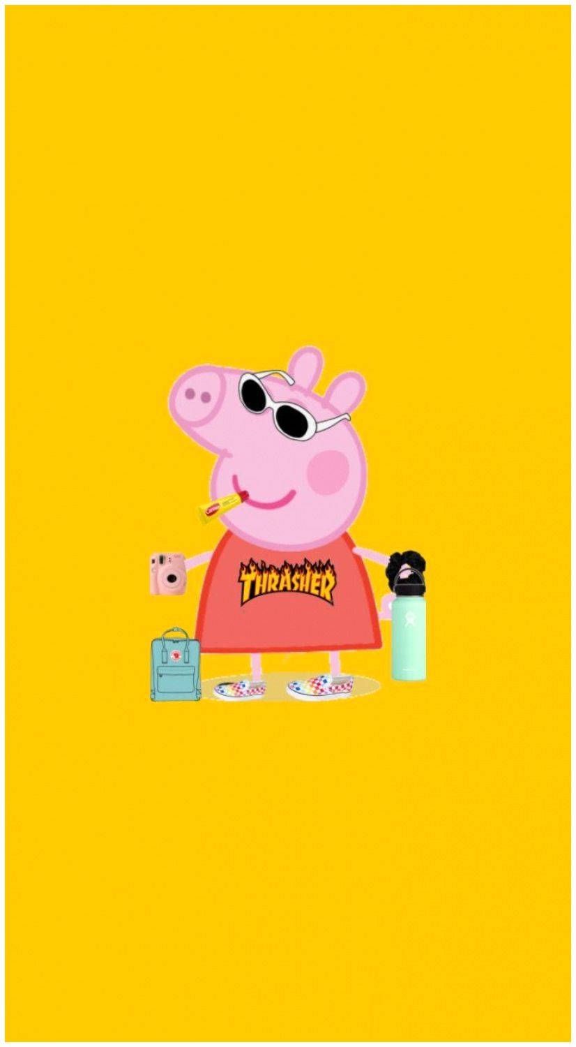 Download free Cool Thrasher Peppa Pig