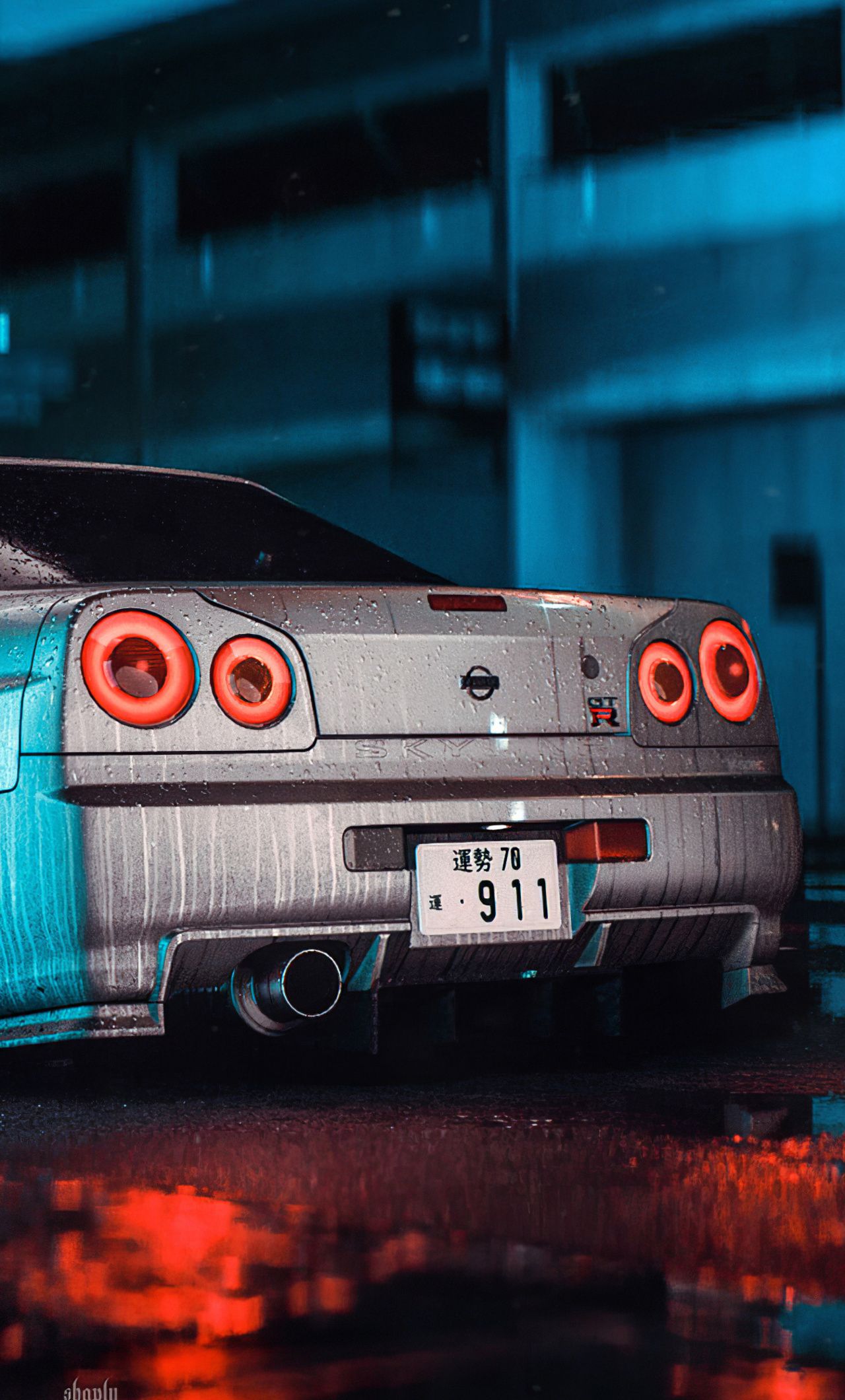 Nissan Skyline 4k iPhone Wallpaper