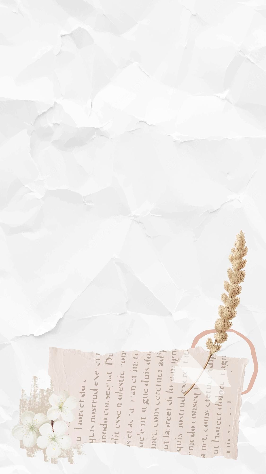 Aesthetic Paper Wallpaper