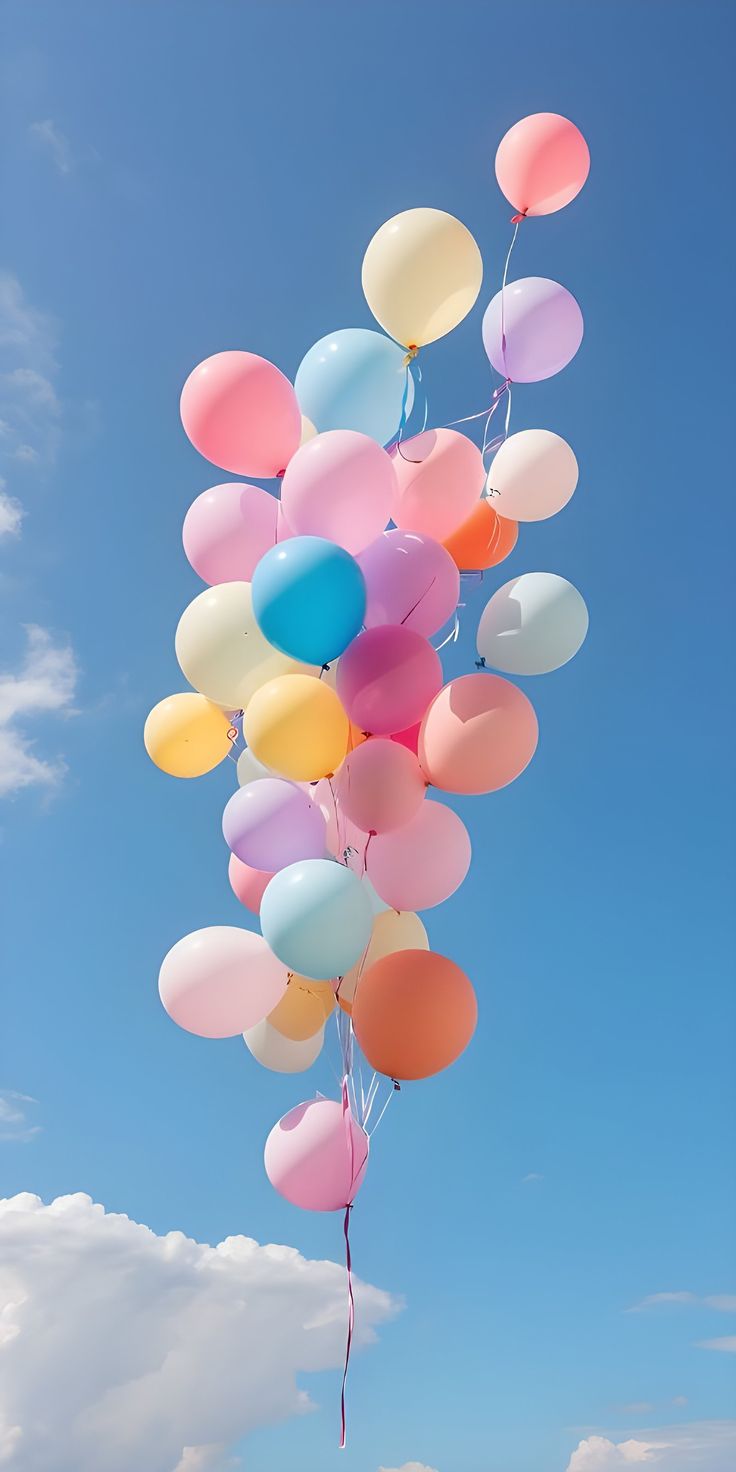 Preppy Balloon Wallpaper Phone Colorful