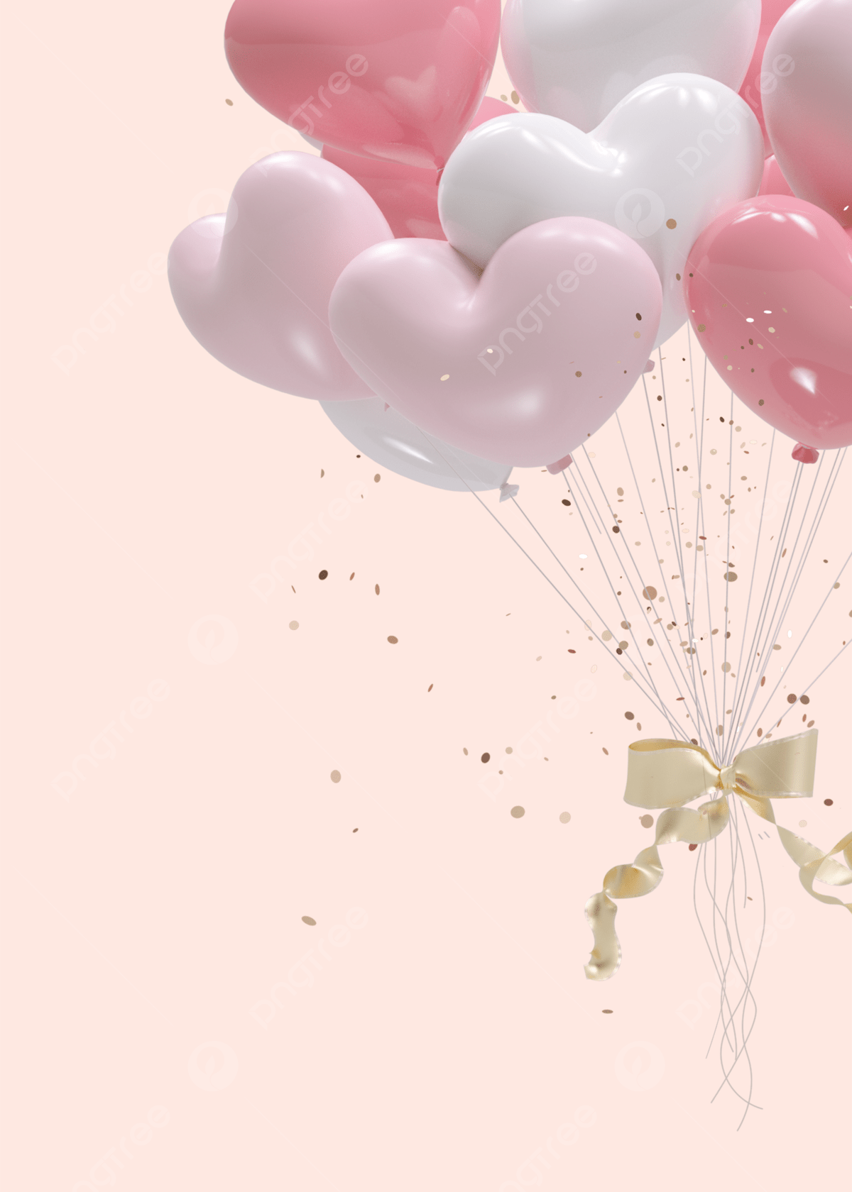 Romantic Light Pink Love Balloon