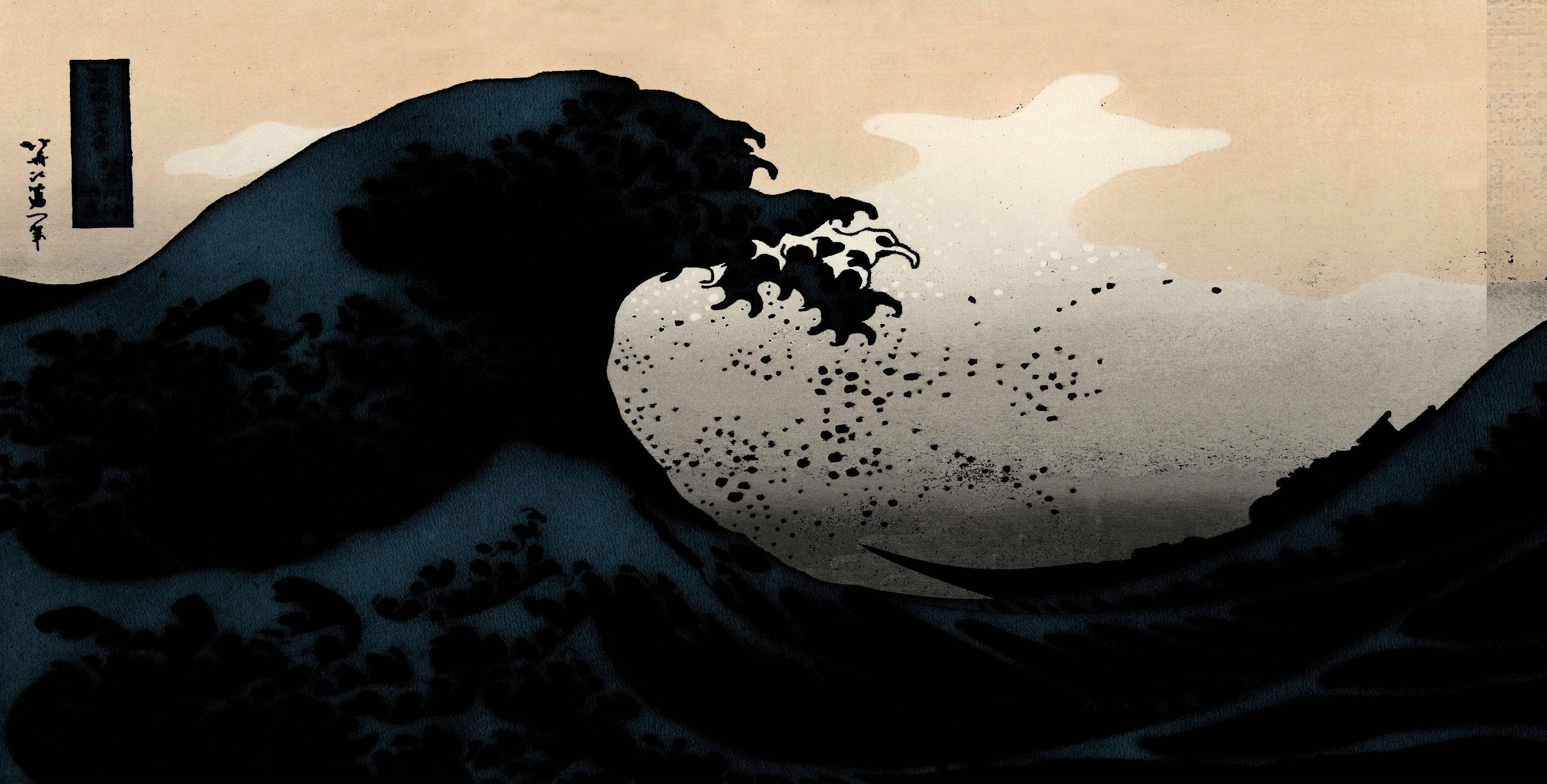 Great Wave Off Kanagawa HD Wallpaper