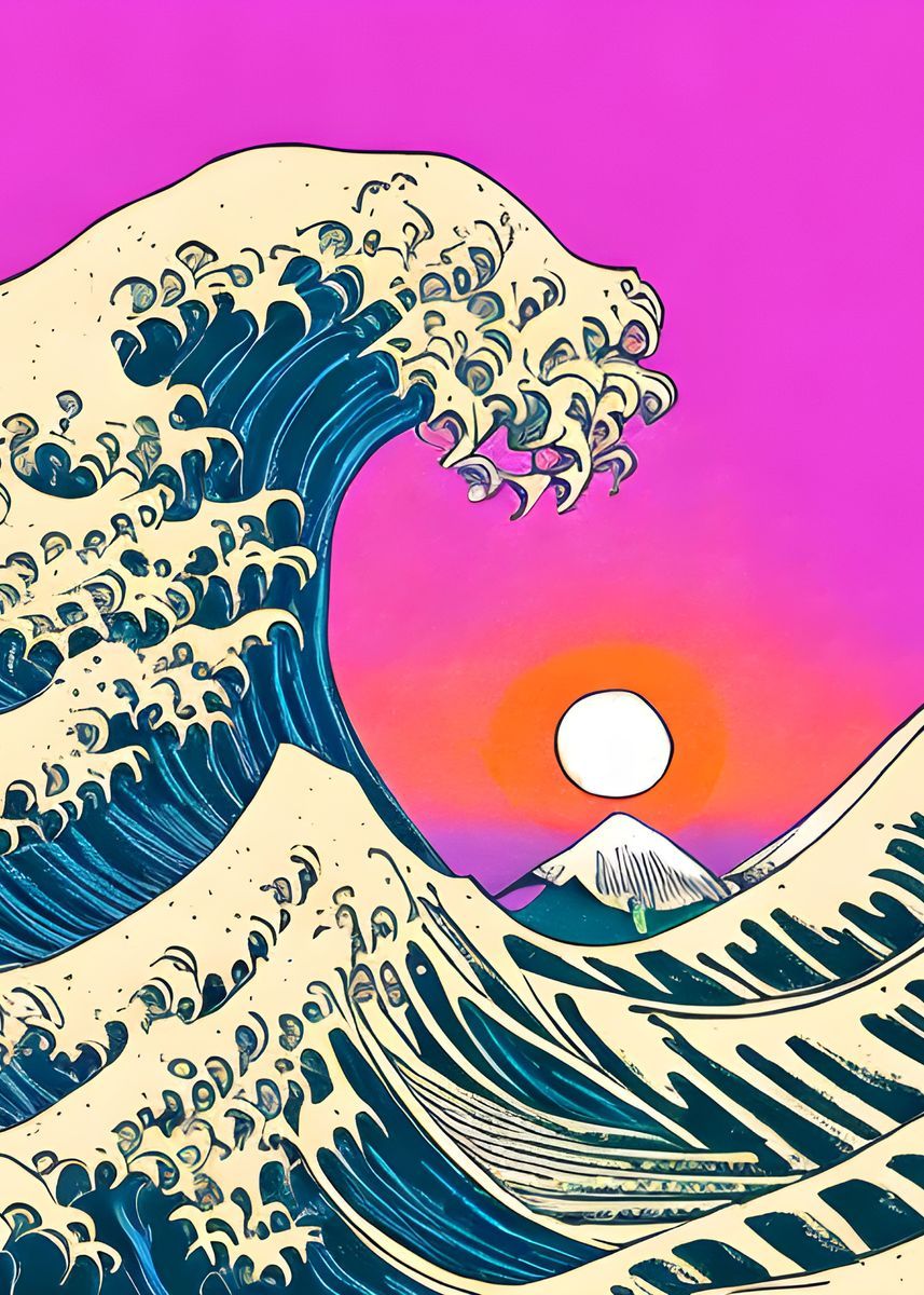 Great Wave Off Kanagawa' Poster