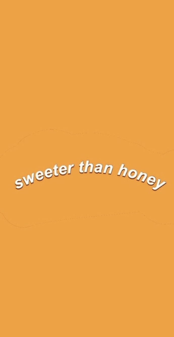 An orange background with the words 