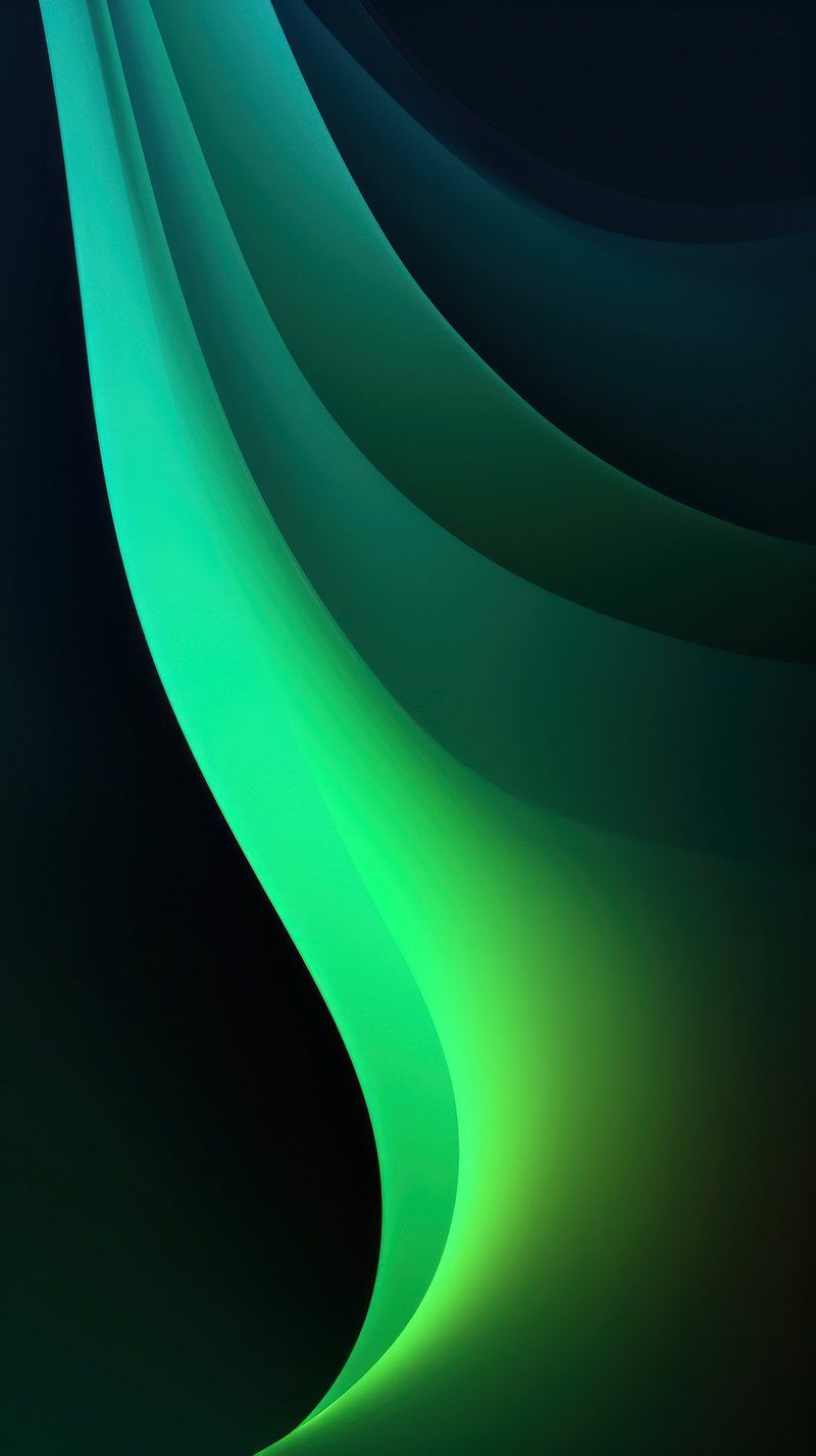 iPhone Wallpaper Gradient Green Image