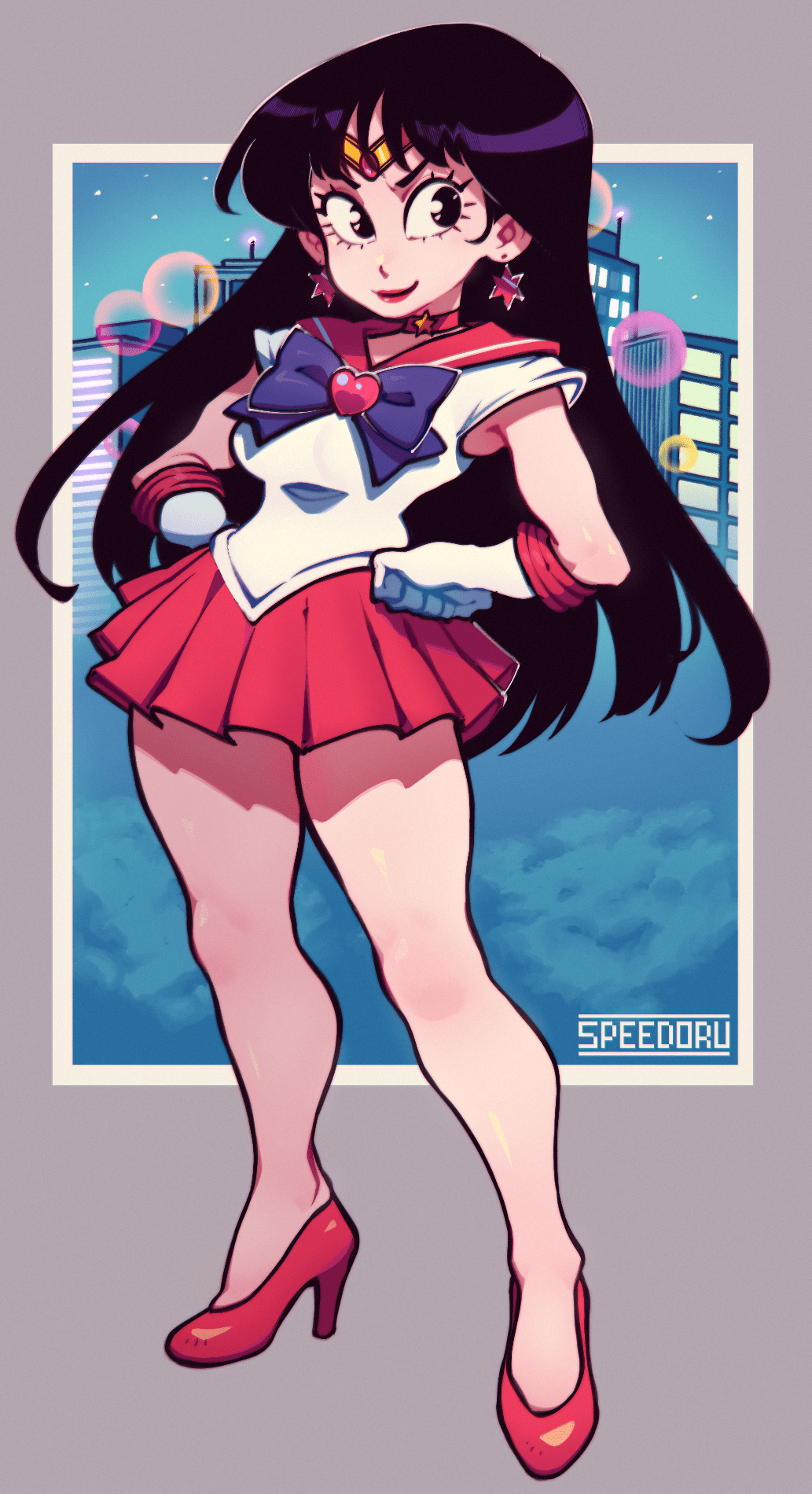 Sailor Mars by Speedo on Newgrounds