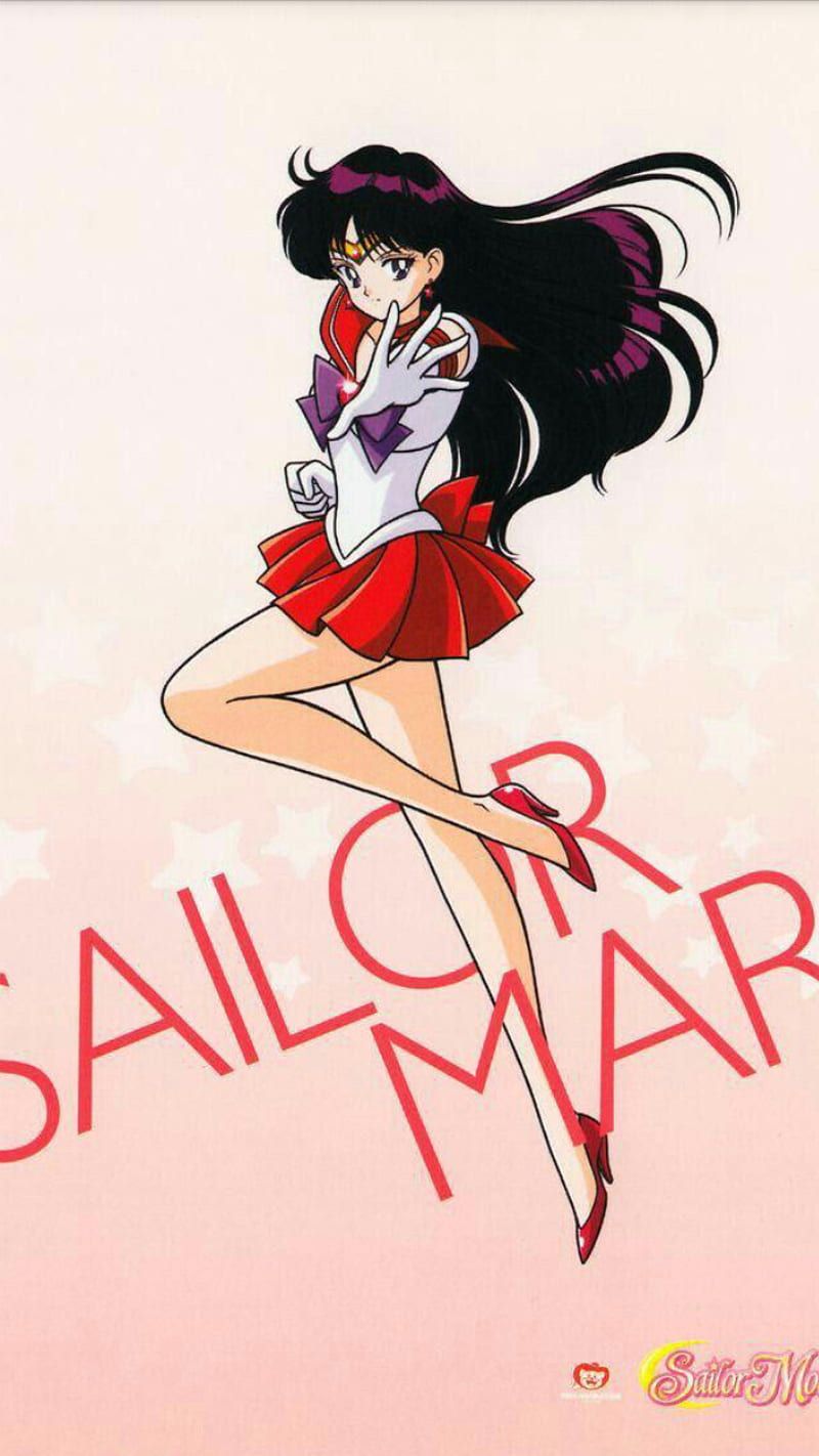 Sailor Mars, moon, sailor, HD phone