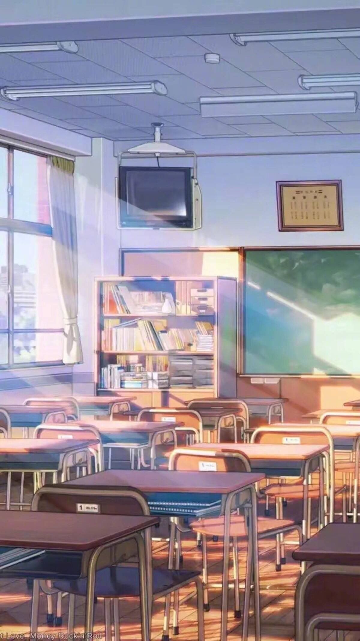 Anime School Aesthetic Wallpaper