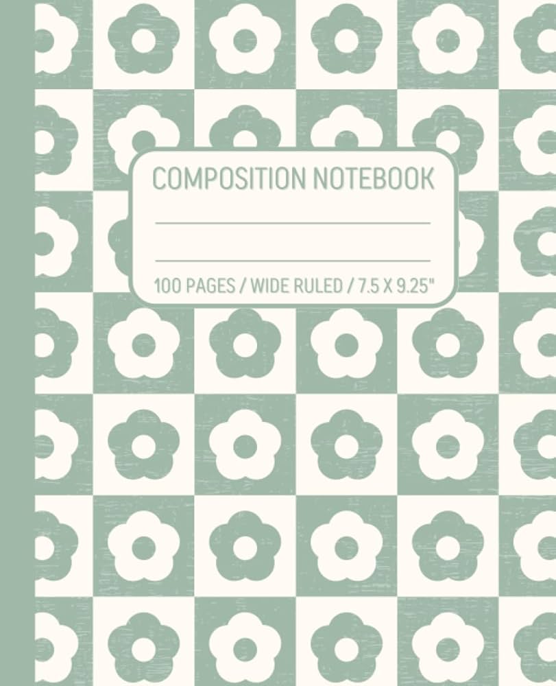 Composition Notebook Wide Ruled