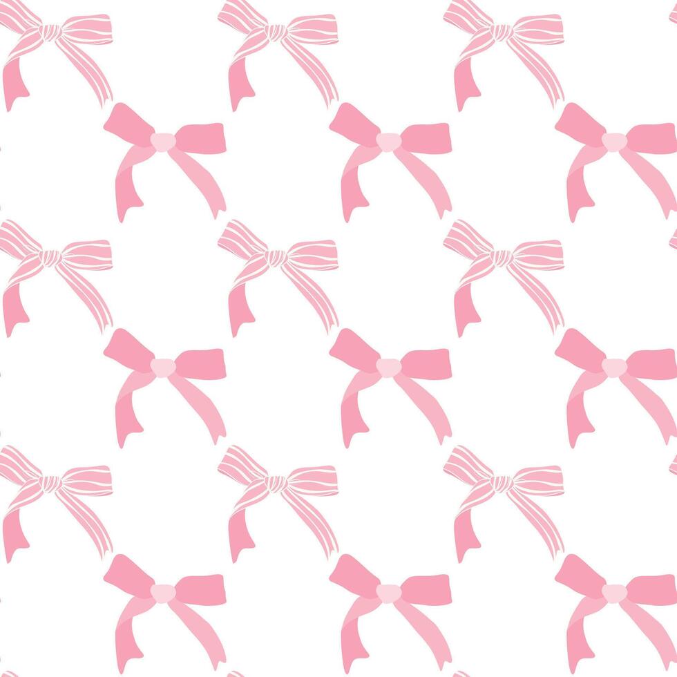 cute coquette aesthetic pattern