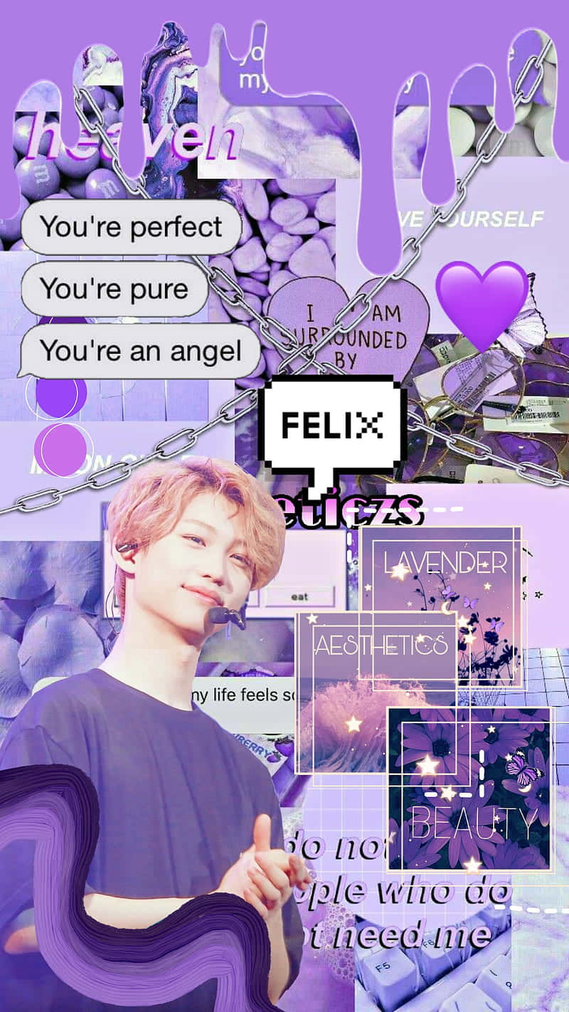 Download Stray Kids Felix Lavender