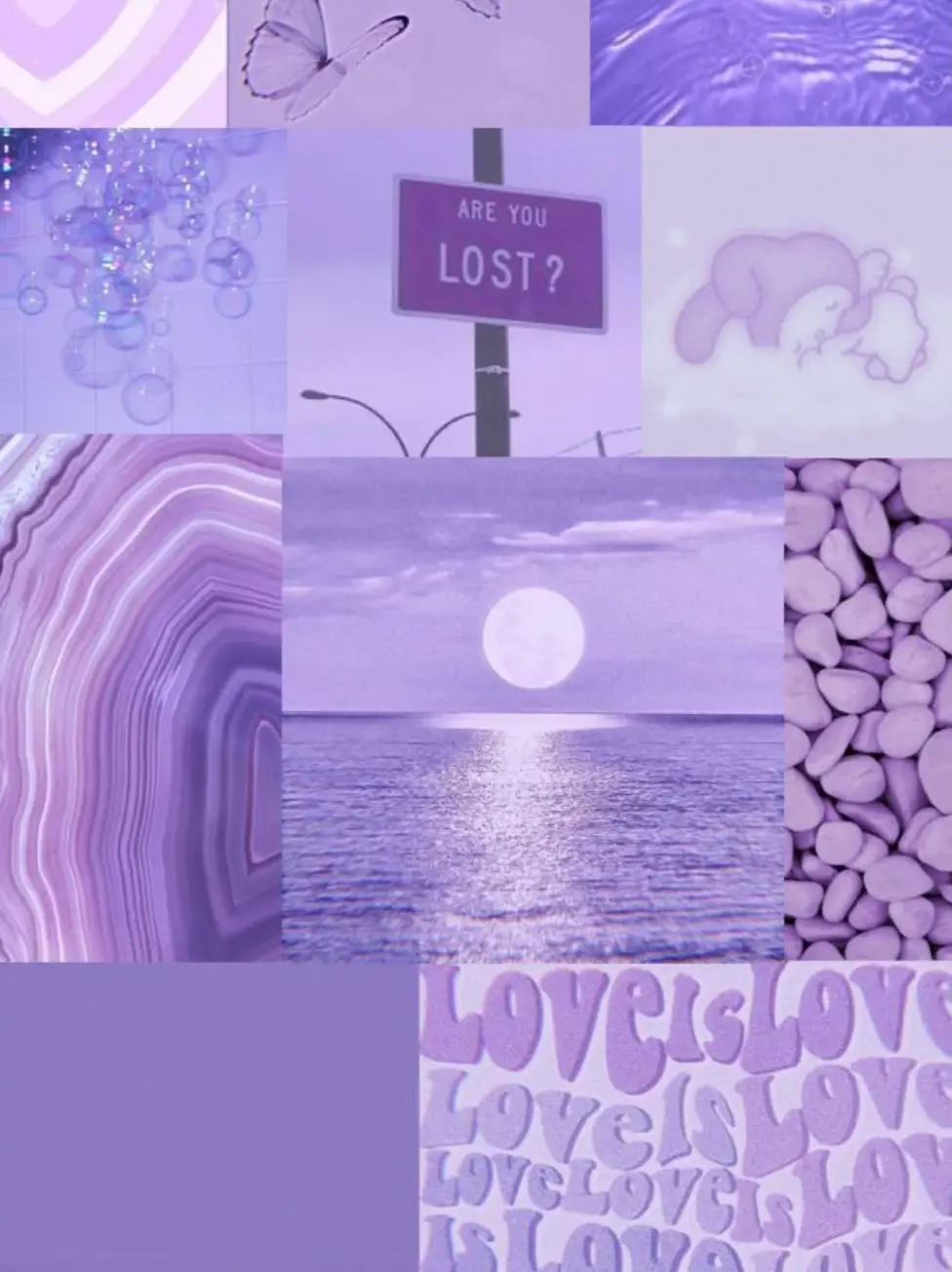 Purple aesthetic wallpaper