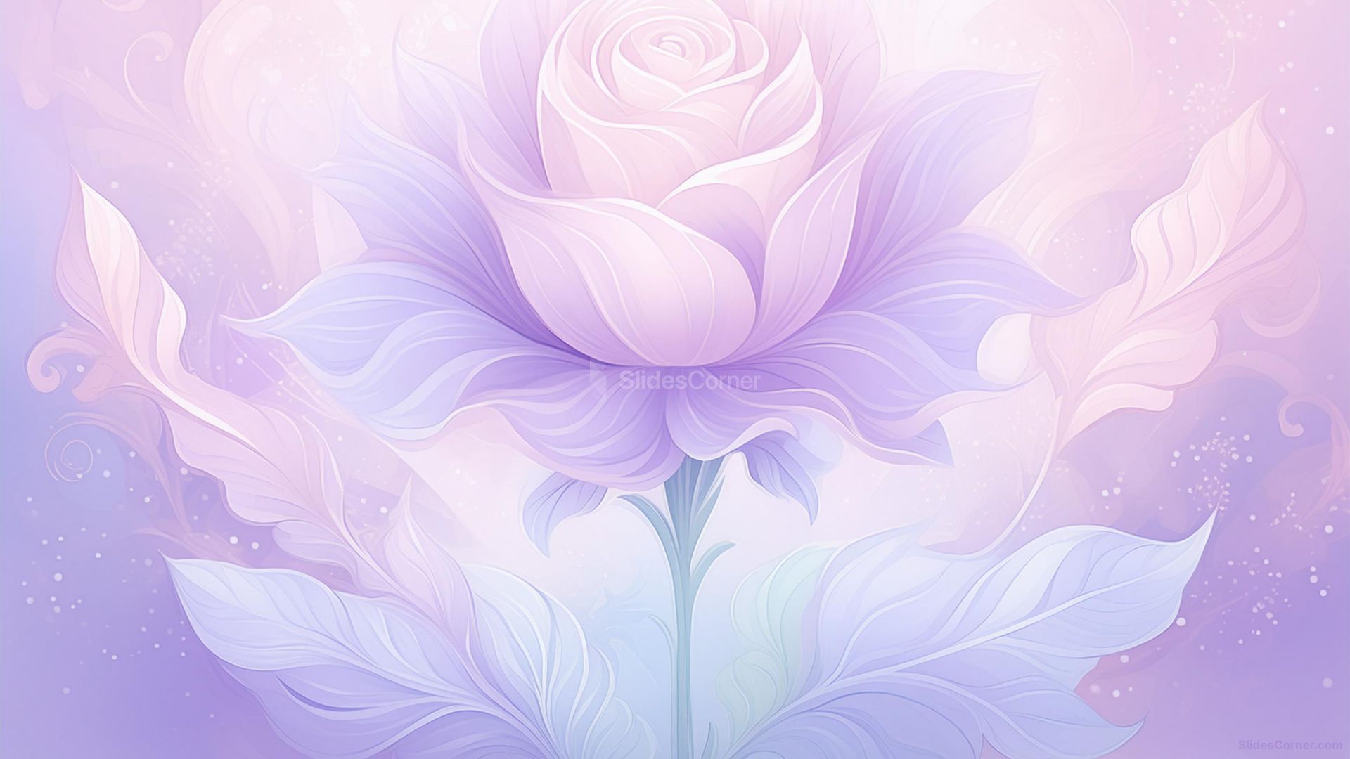 Aesthetic Light Purple Background