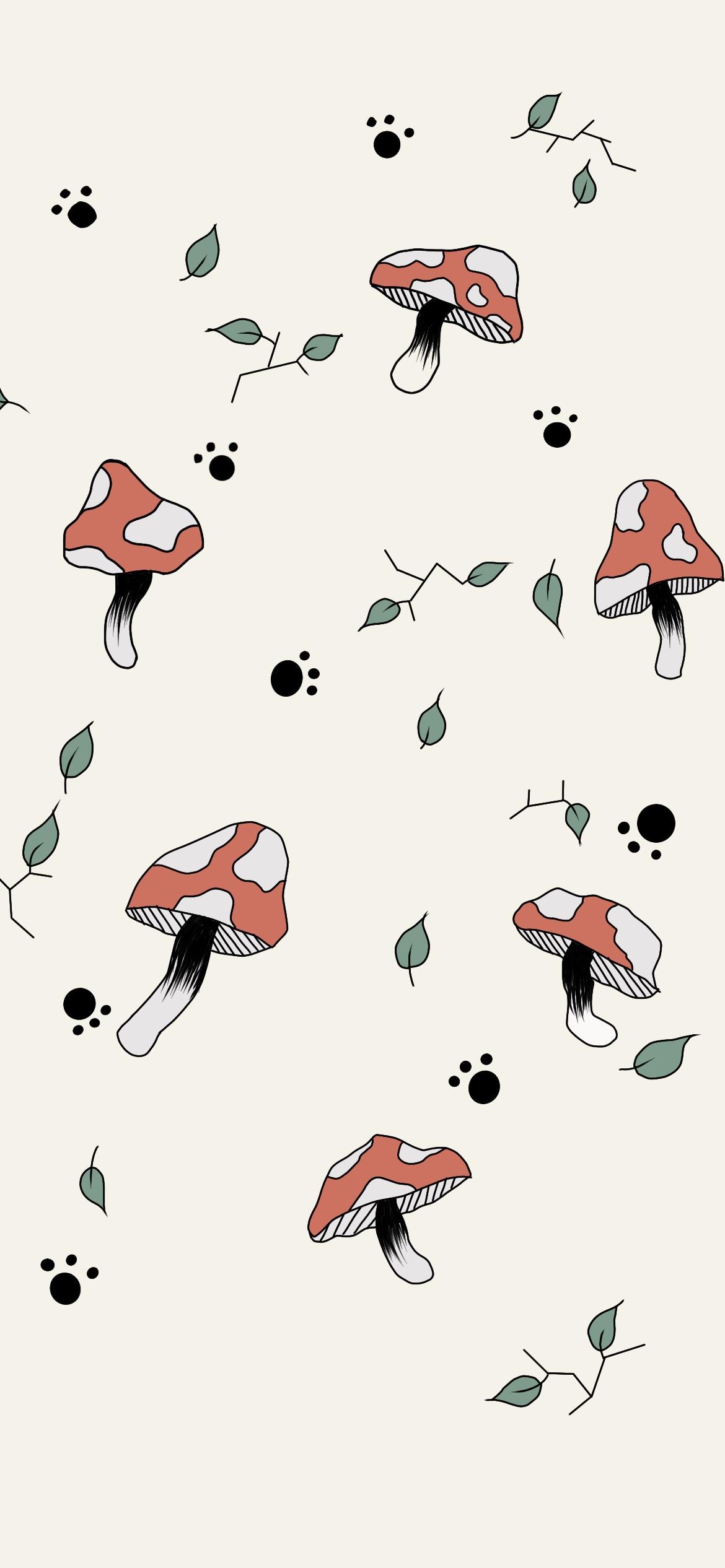 Mushroom Wallpaper