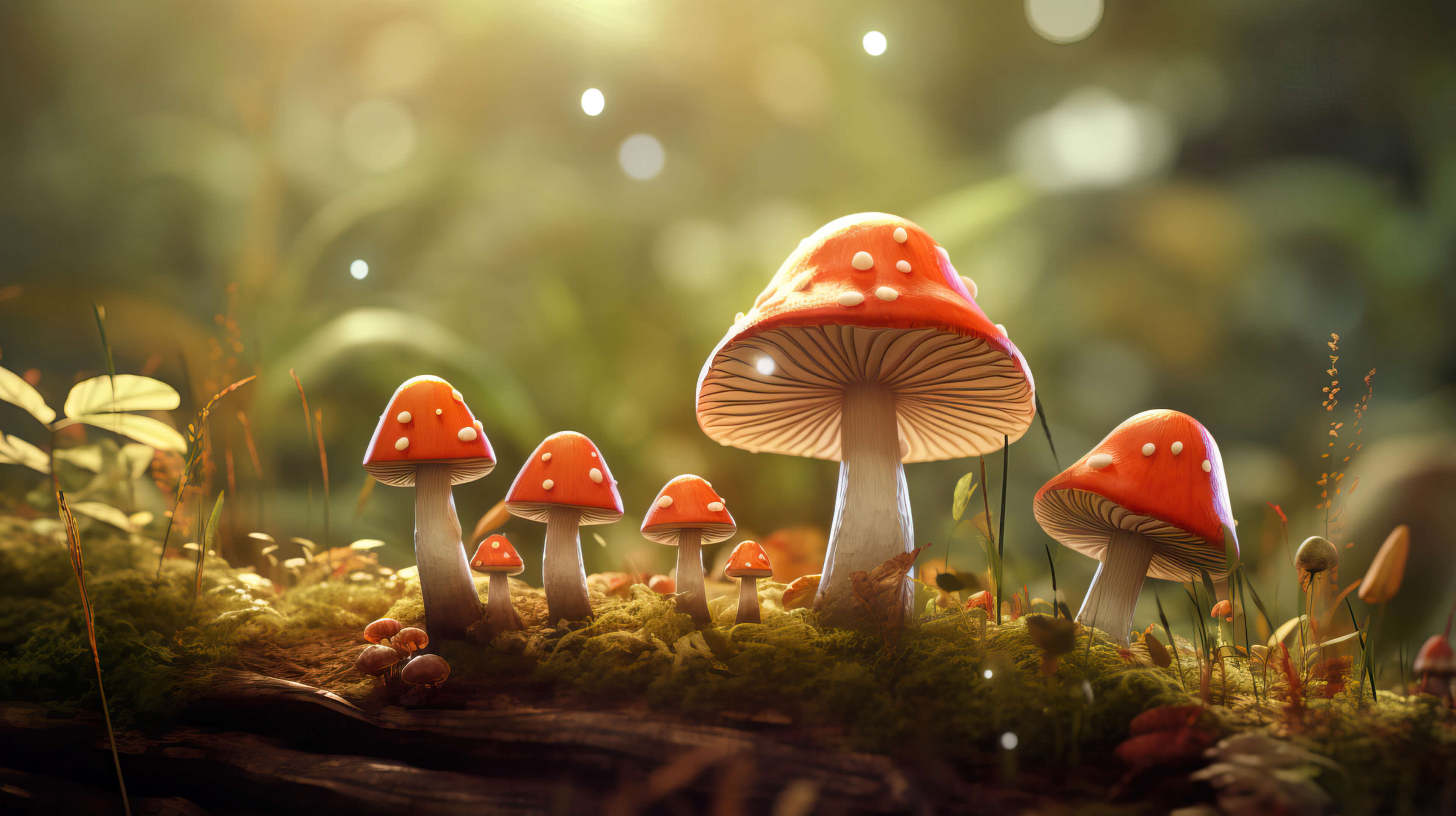 Cute Mushroom Wallpaper, Free, 4k