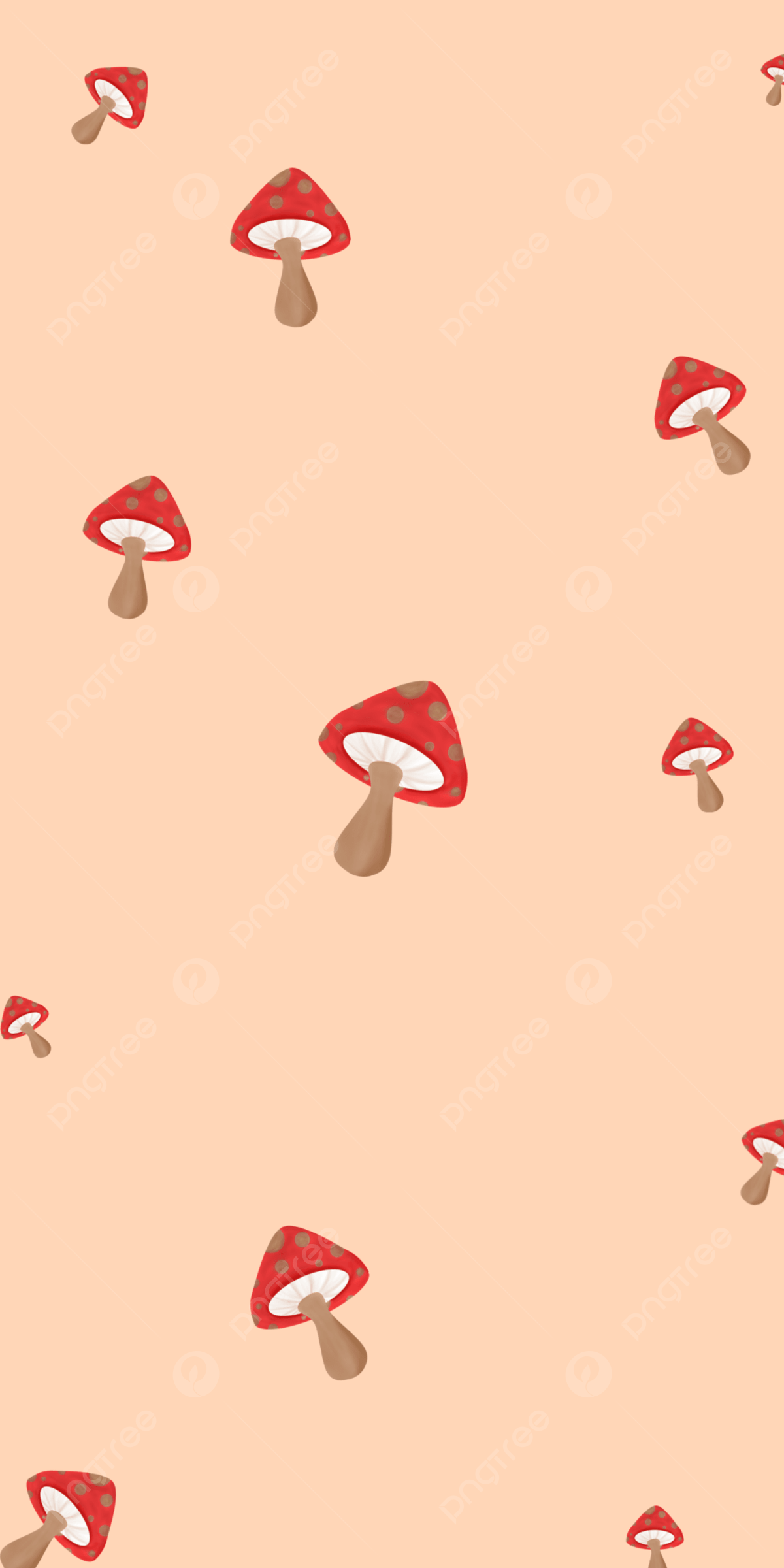 Mushroom Fall Wallpaper Background