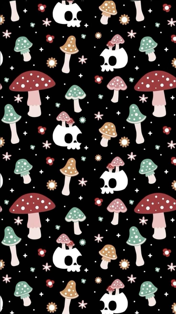 Mushroom wallpaper