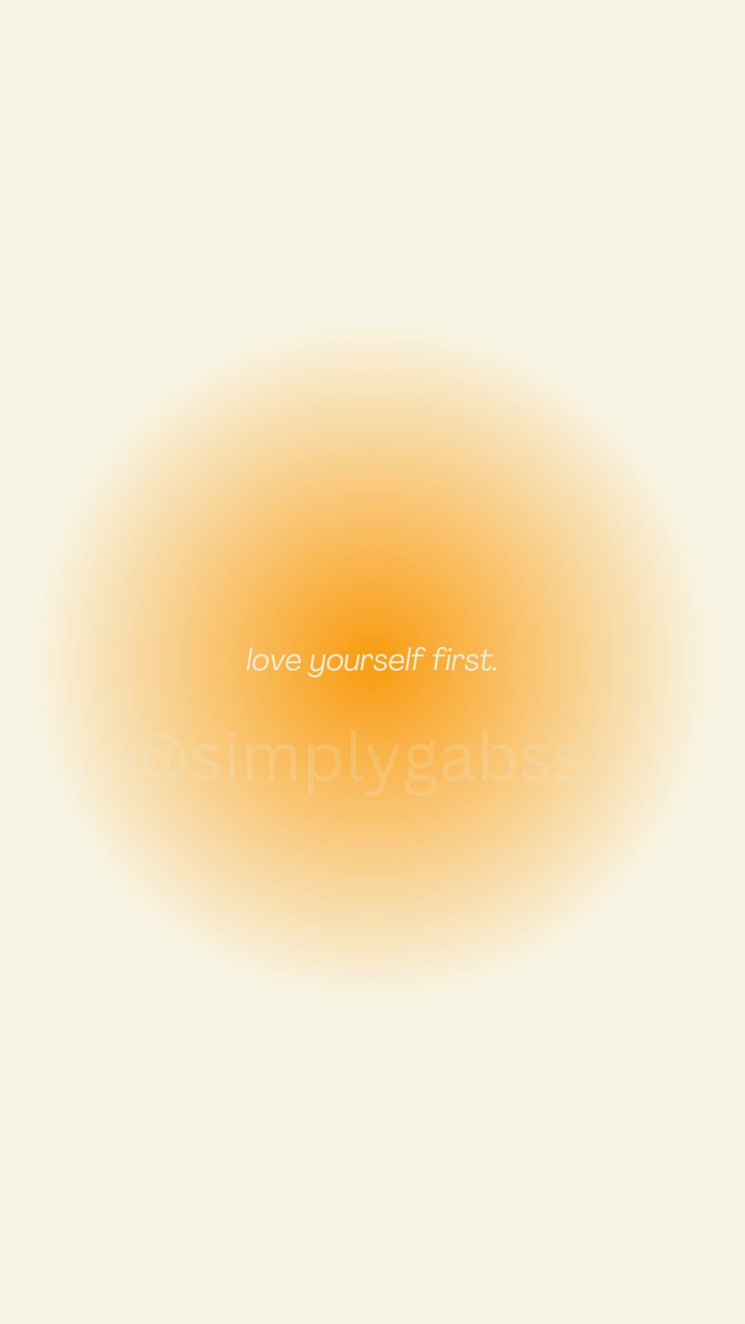 CUSTOM PHONE WALLPAPER Love Yourself