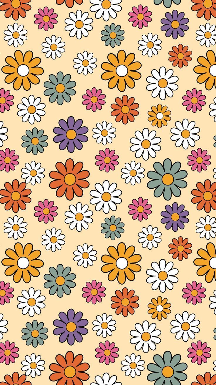 Cute Aesthetic Floral iPhone Wallpaper