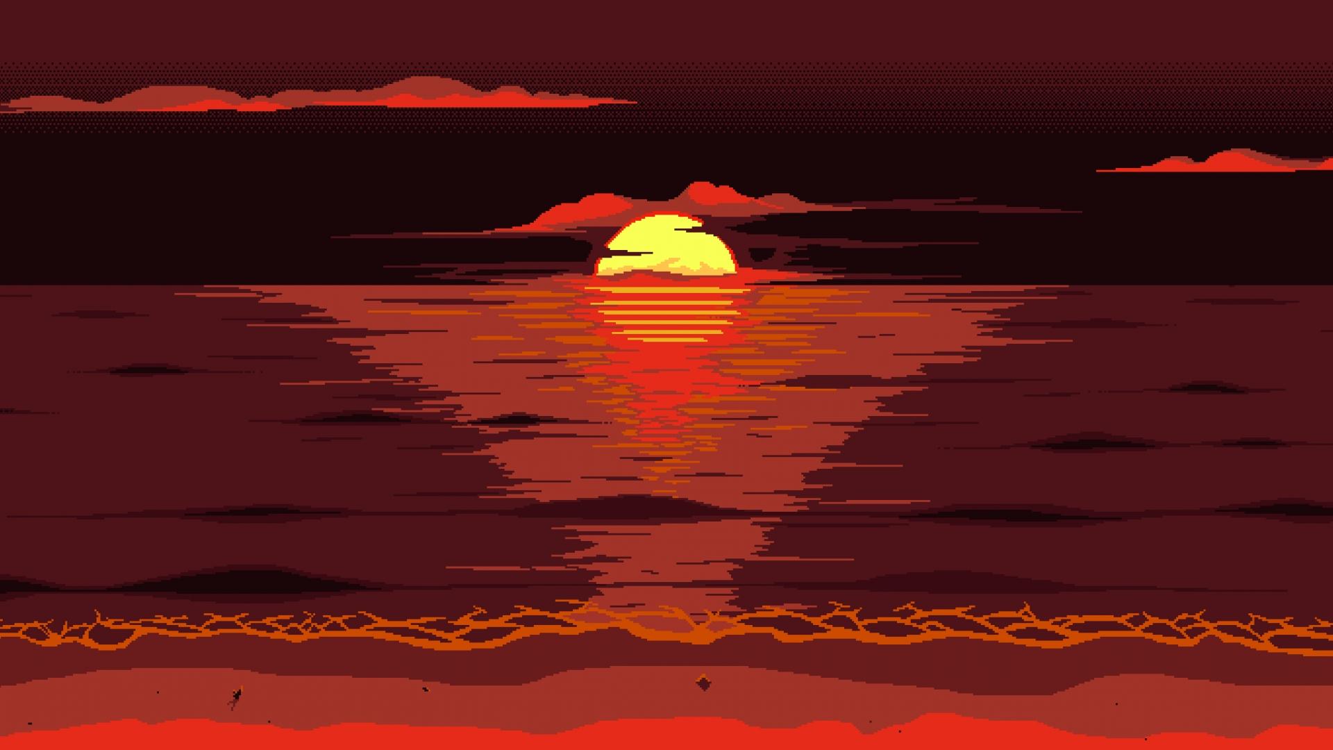 Pixel Art Aesthetic Wallpaper