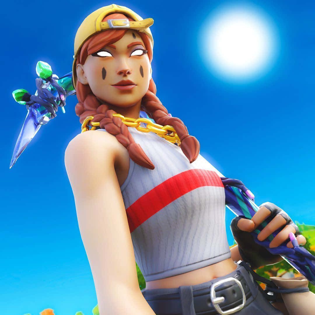 Fortnite Aura Skin HD Wallpaper 100++