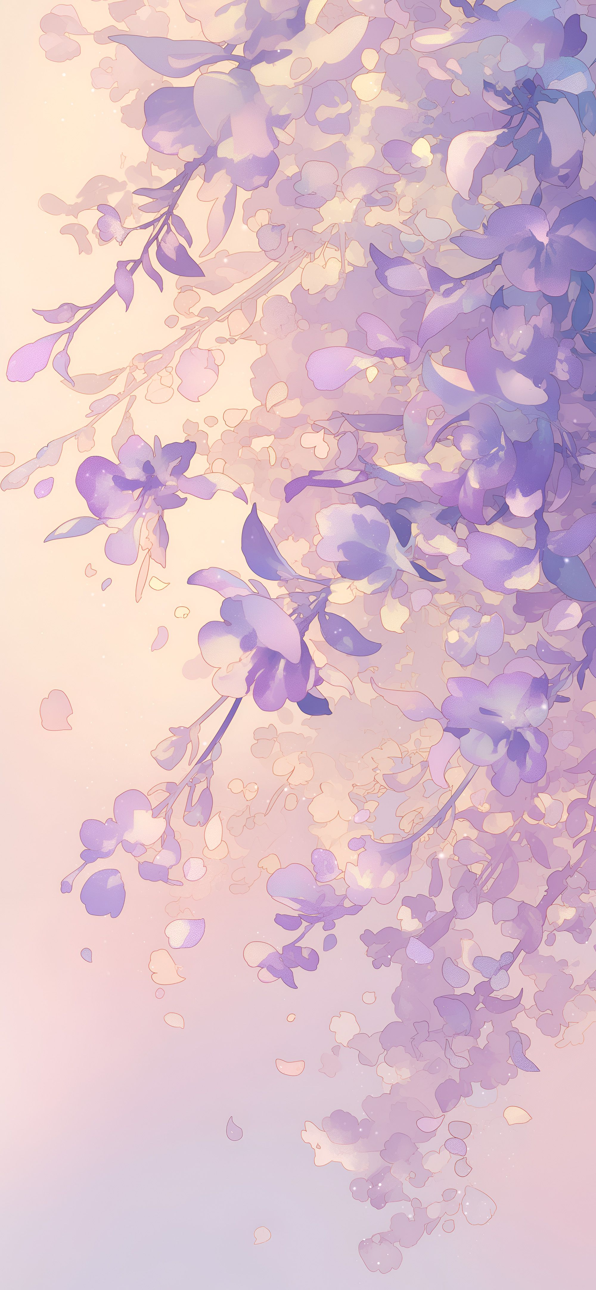 Soft Floral Aesthetic Wallpaper