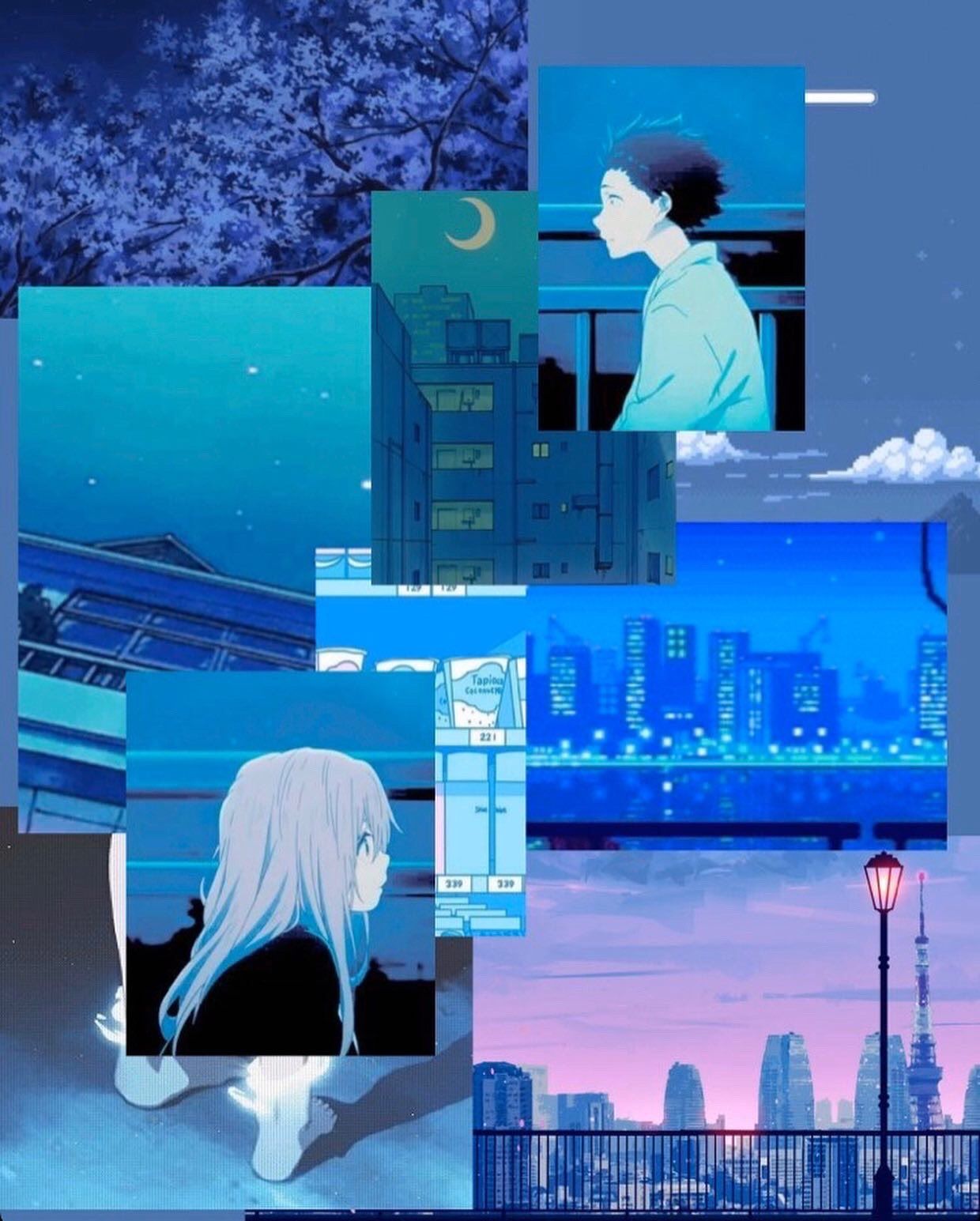 I made a silent voice aesthetic