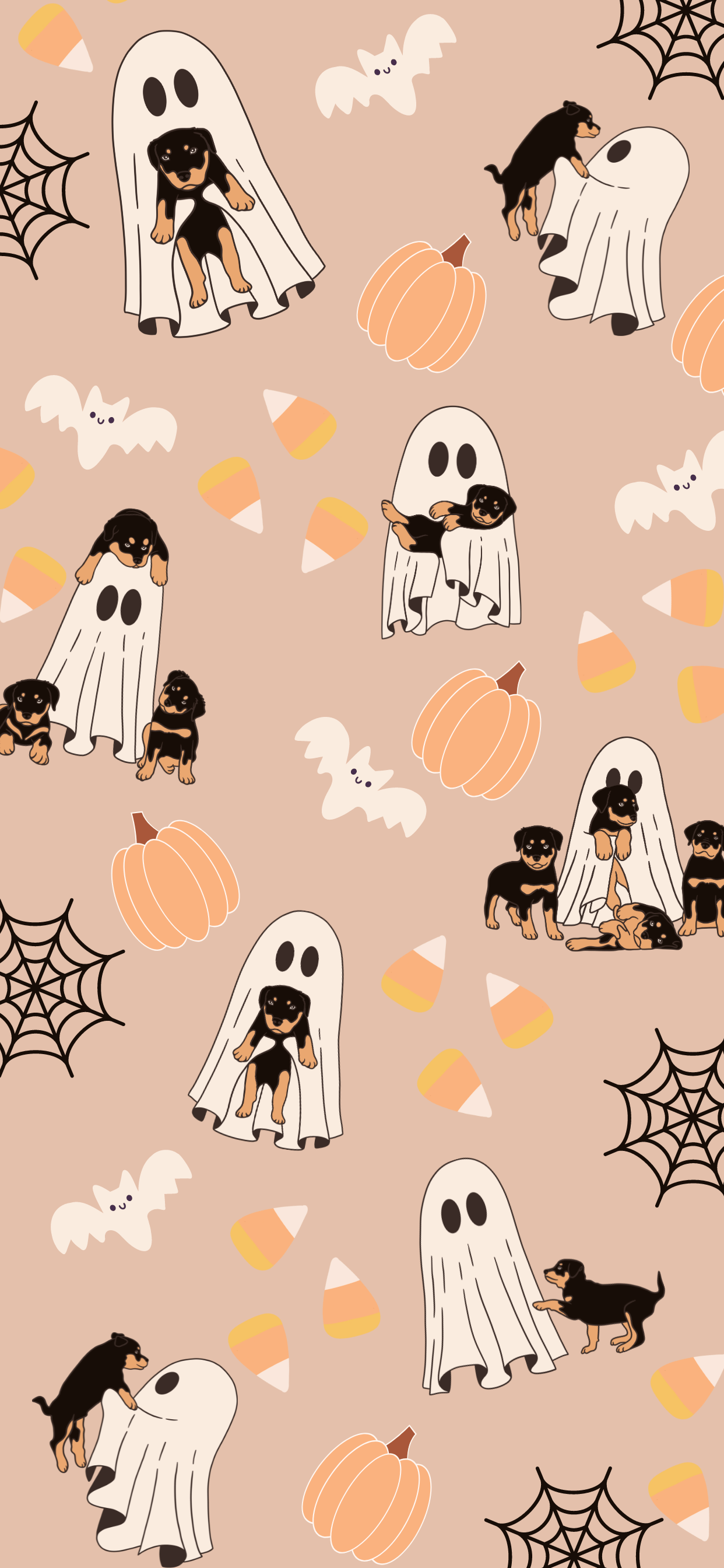 Cute Spooky Fall Aesthetic Wallpaper