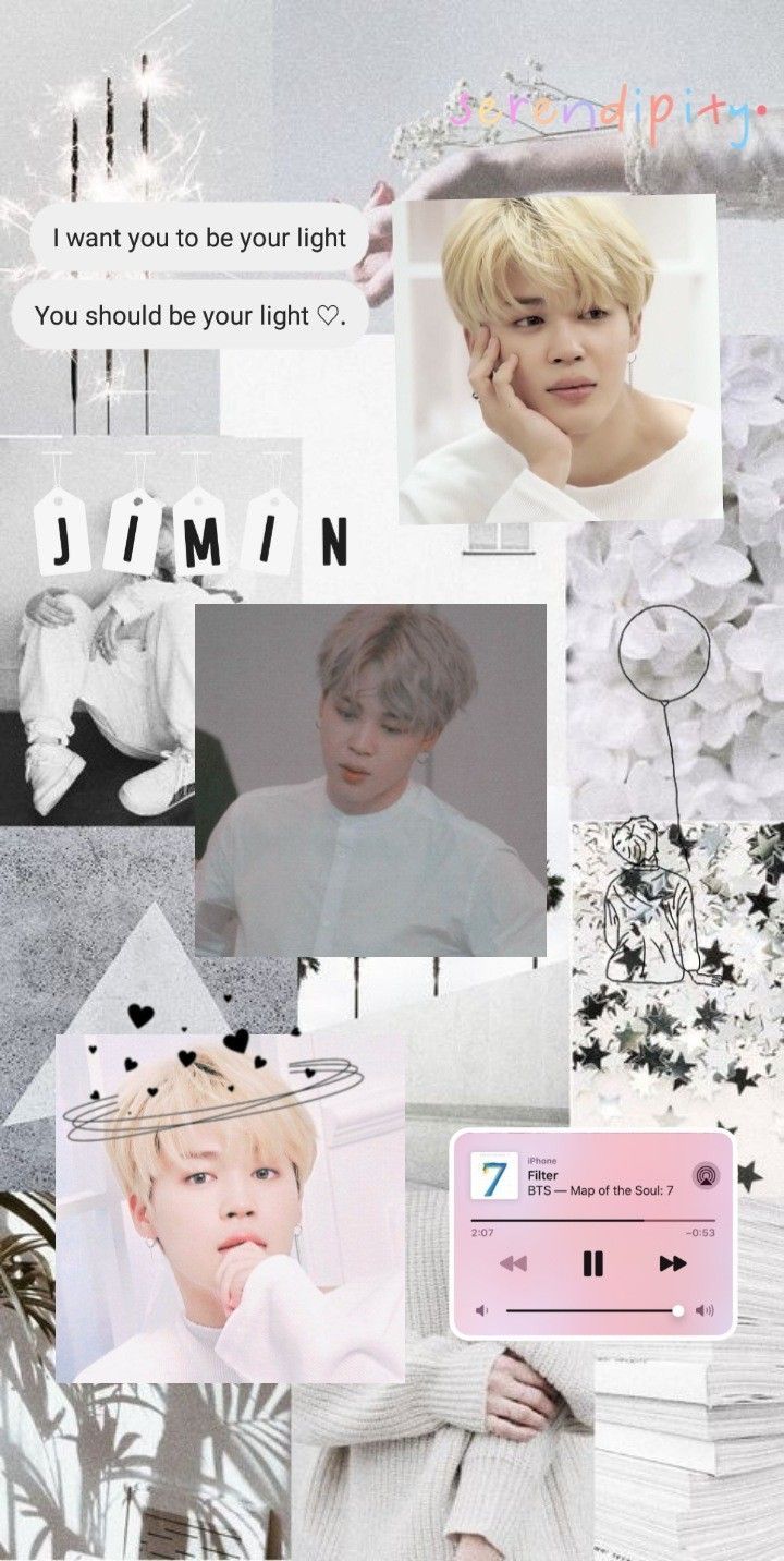 bts jimin aesthetic wallpaper