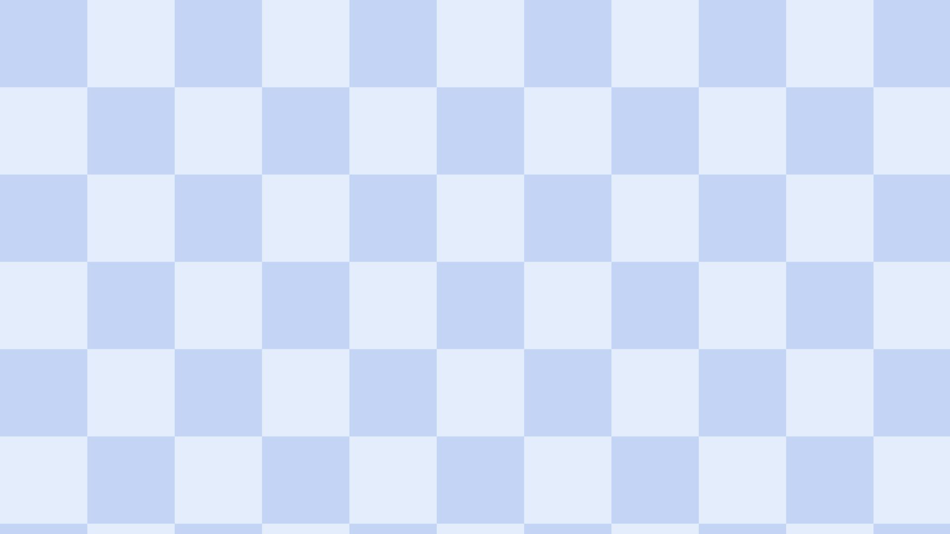 aesthetic cute pastel blue checkerboard, gingham, checkers background illustration, perfect for backdrop, wallpaper, postcard, background, banner