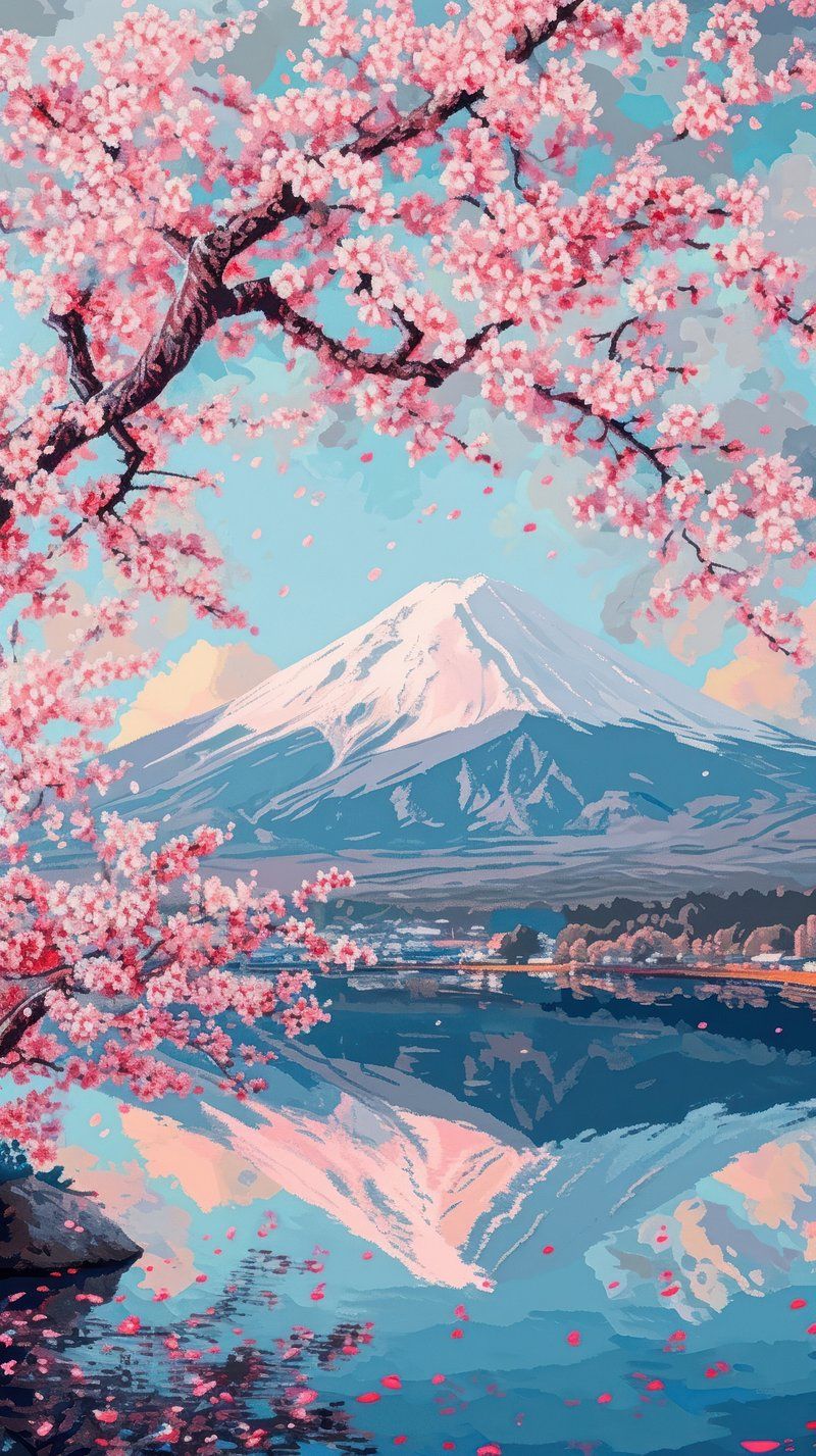 Cherry Blossom Background Image. Free