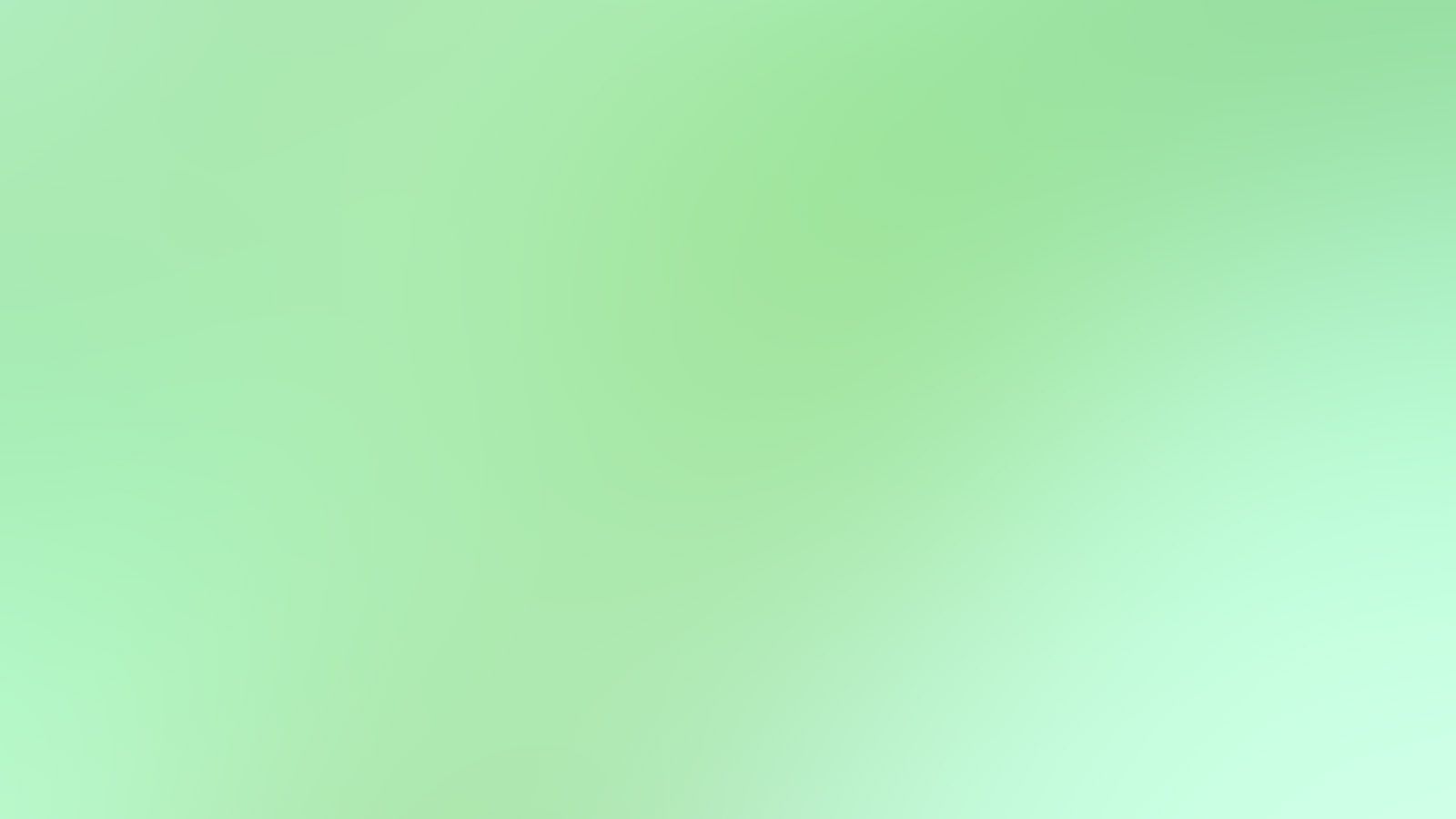 Soft Green Baby Gradation Blur