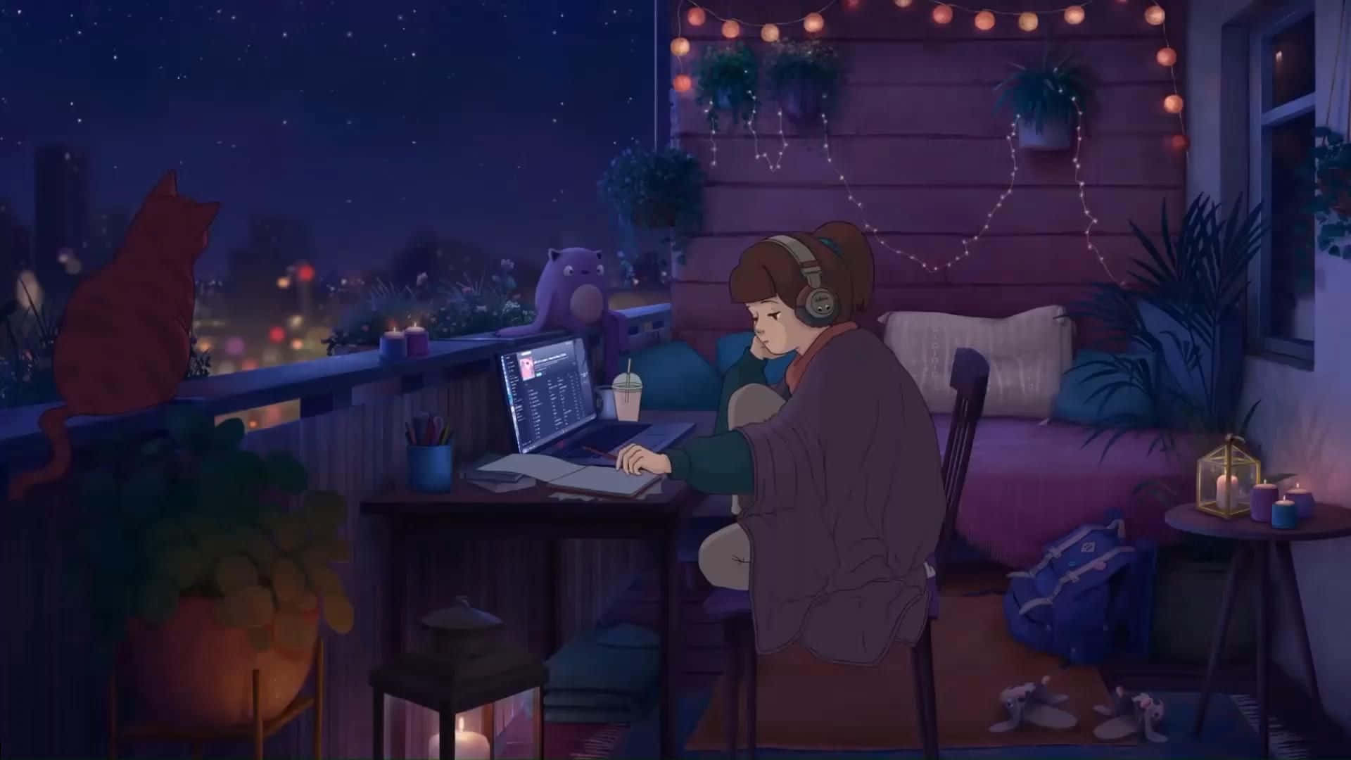 Lofi Anime Wallpaper