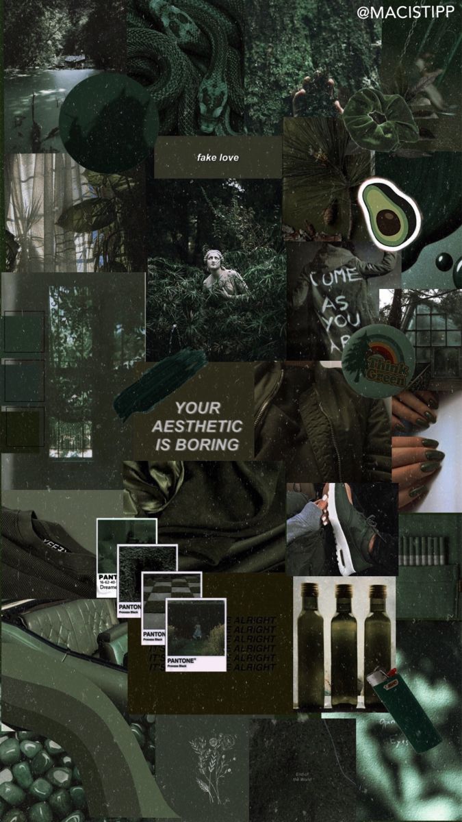 darkgreen #aesthetic #grunge #collage