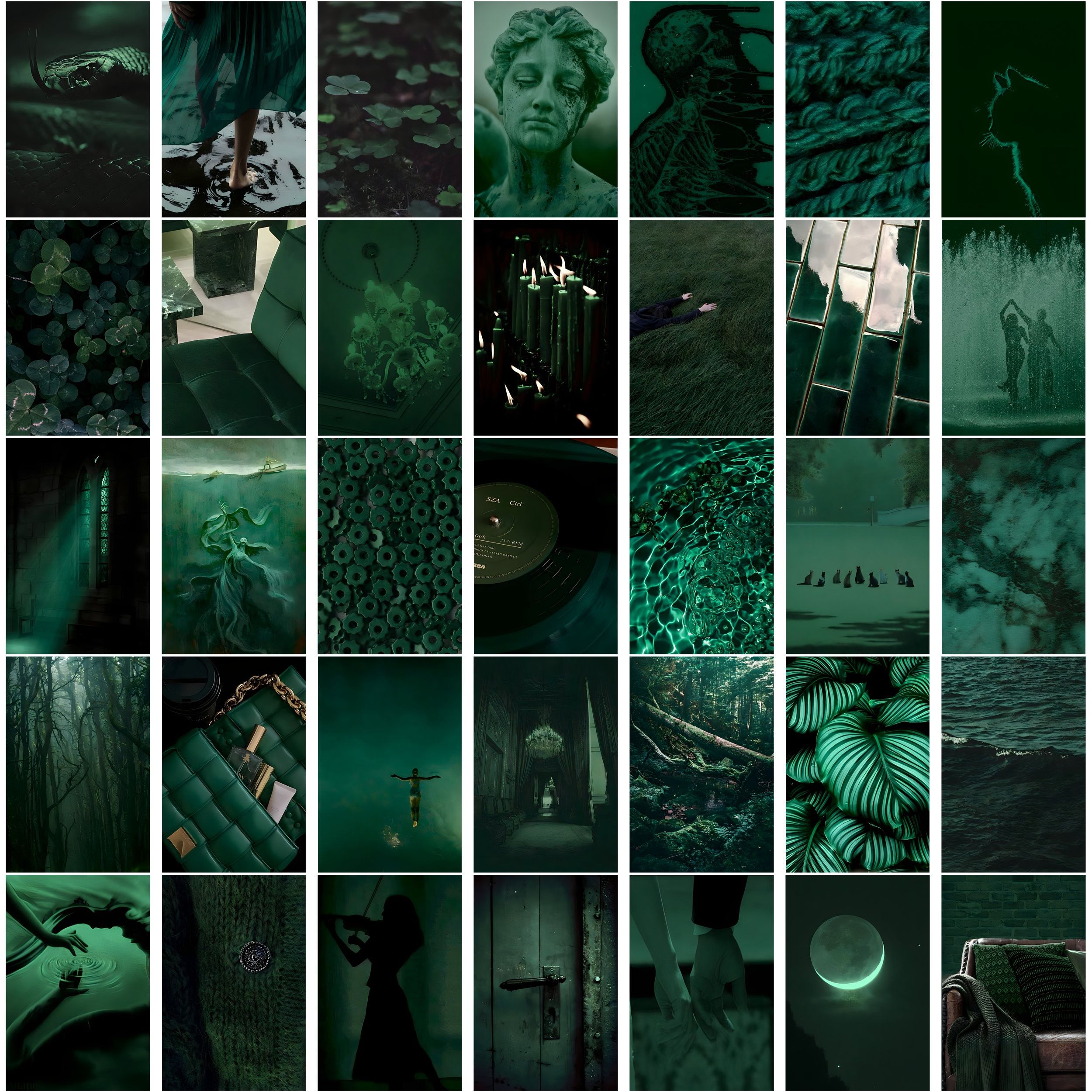 Dark Green Aesthetic