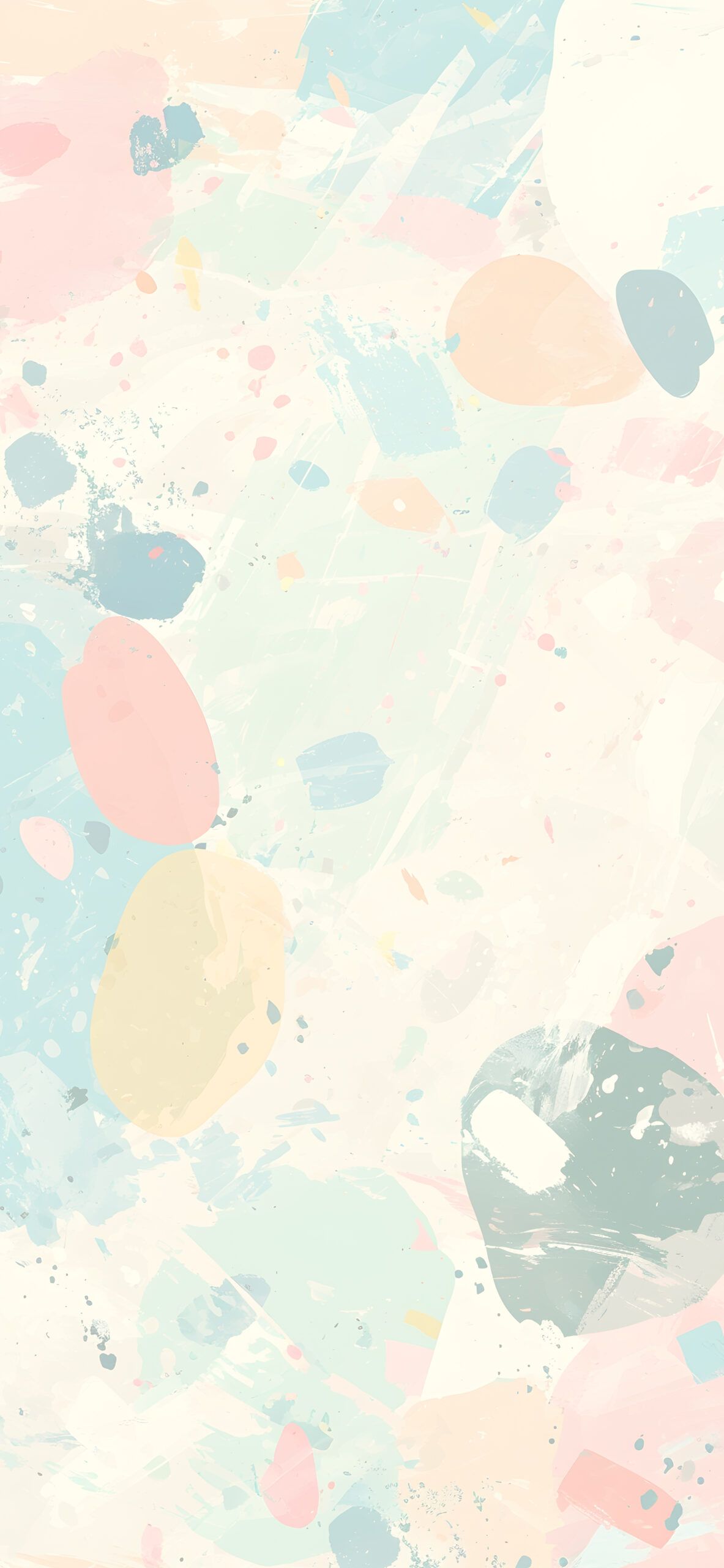 Pastel Abstract Art Wallpaper