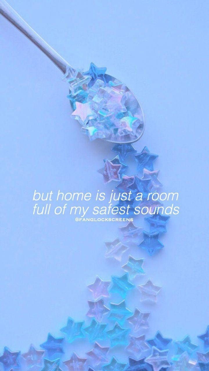 Aesthetic Baby Blue Wallpaper