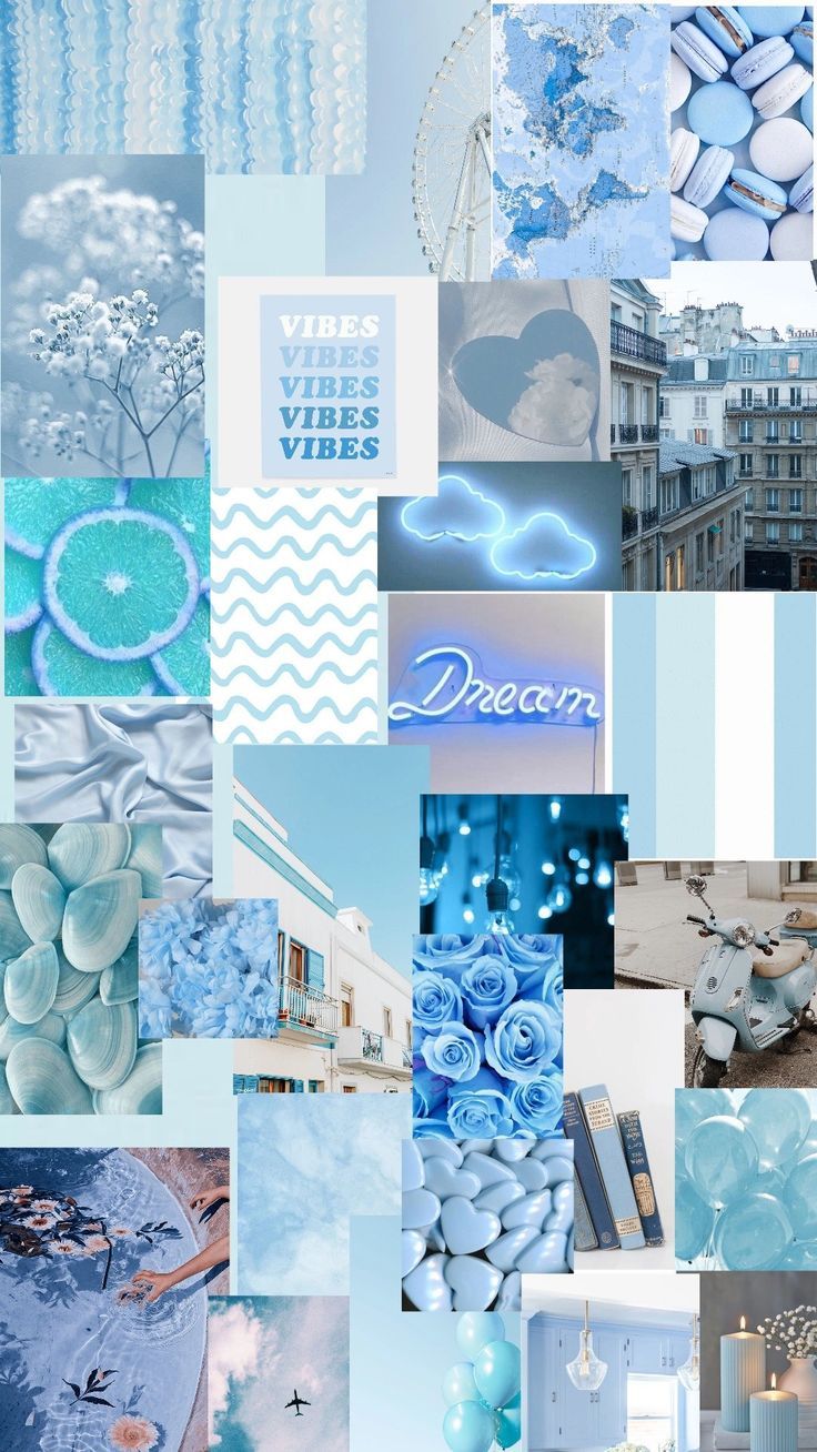 Light blue aesthetic wallpaper