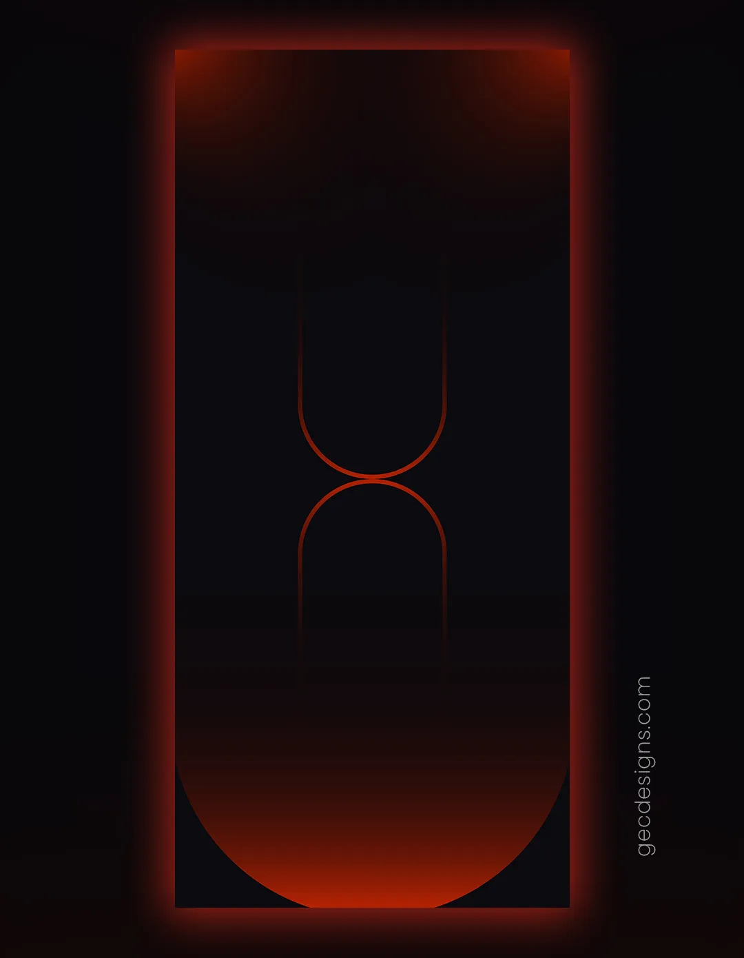 Cool red and black iPhone wallpaper 4k