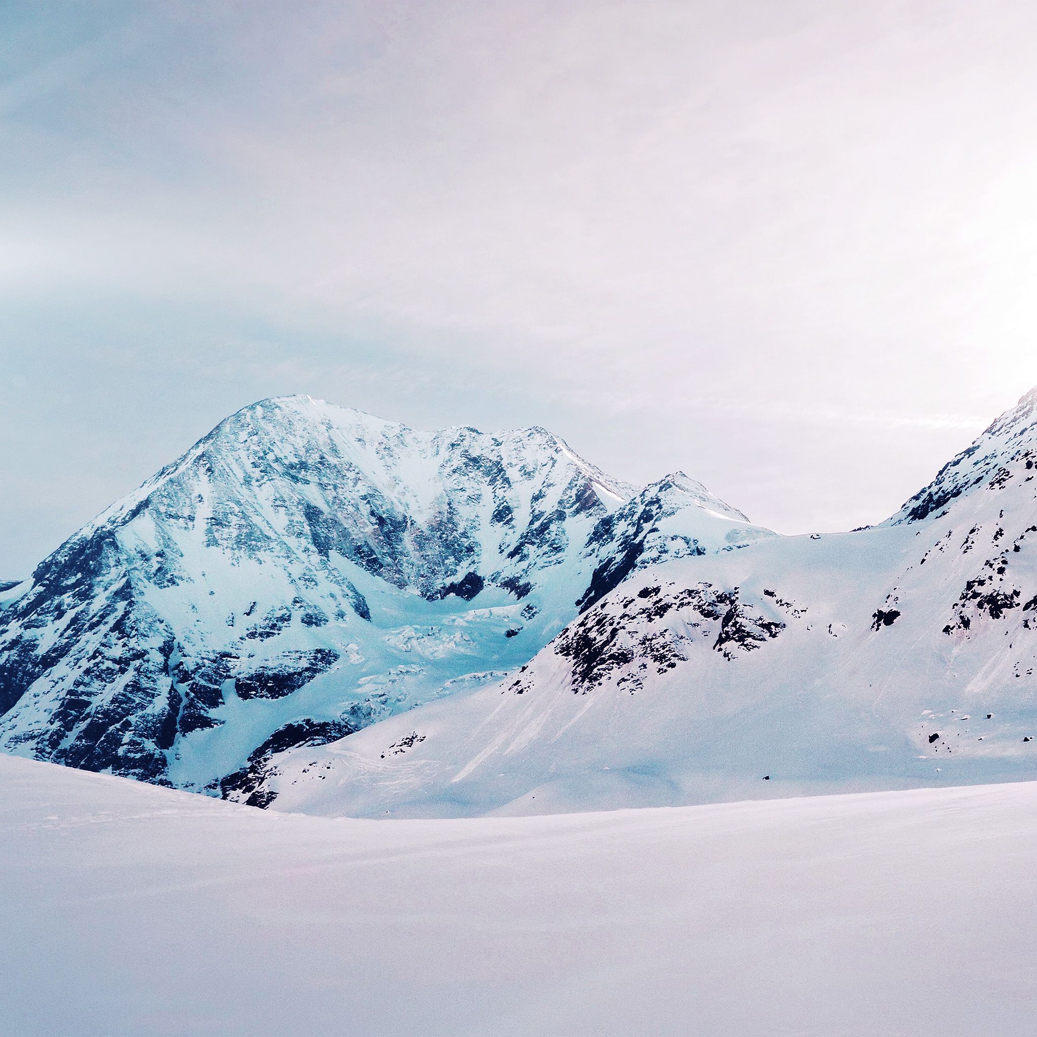 Snow Winter Mountain White Nature