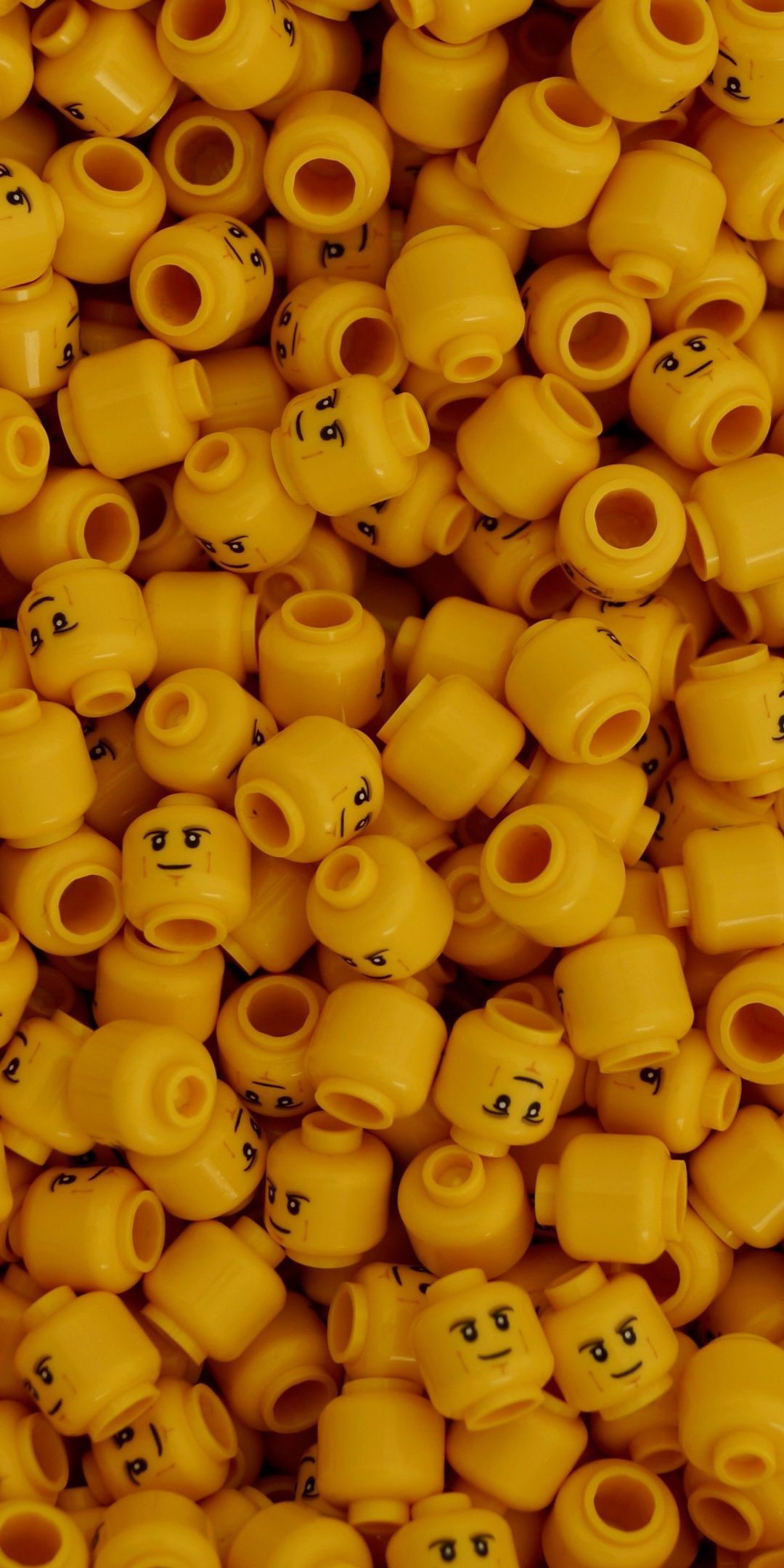 Yellow, Lego, toy, 1080x2160 wallpaper