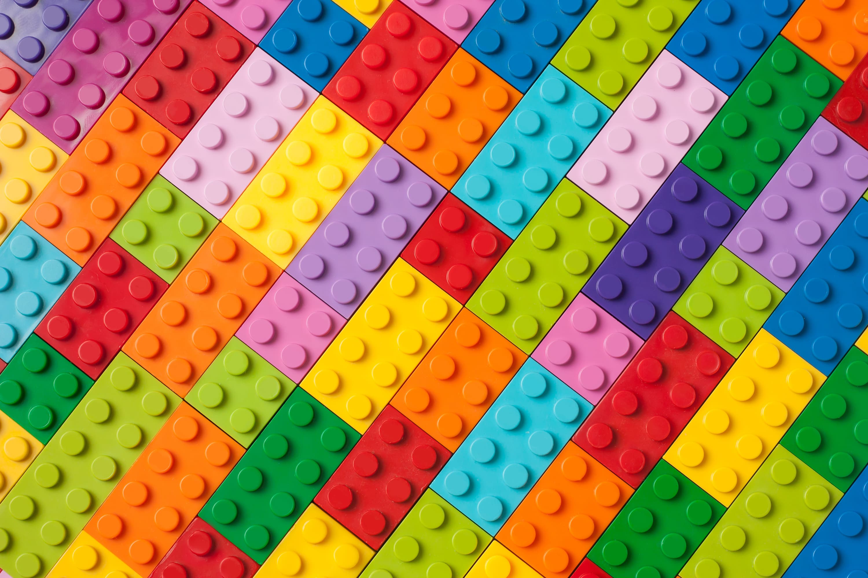 Lego, colorful