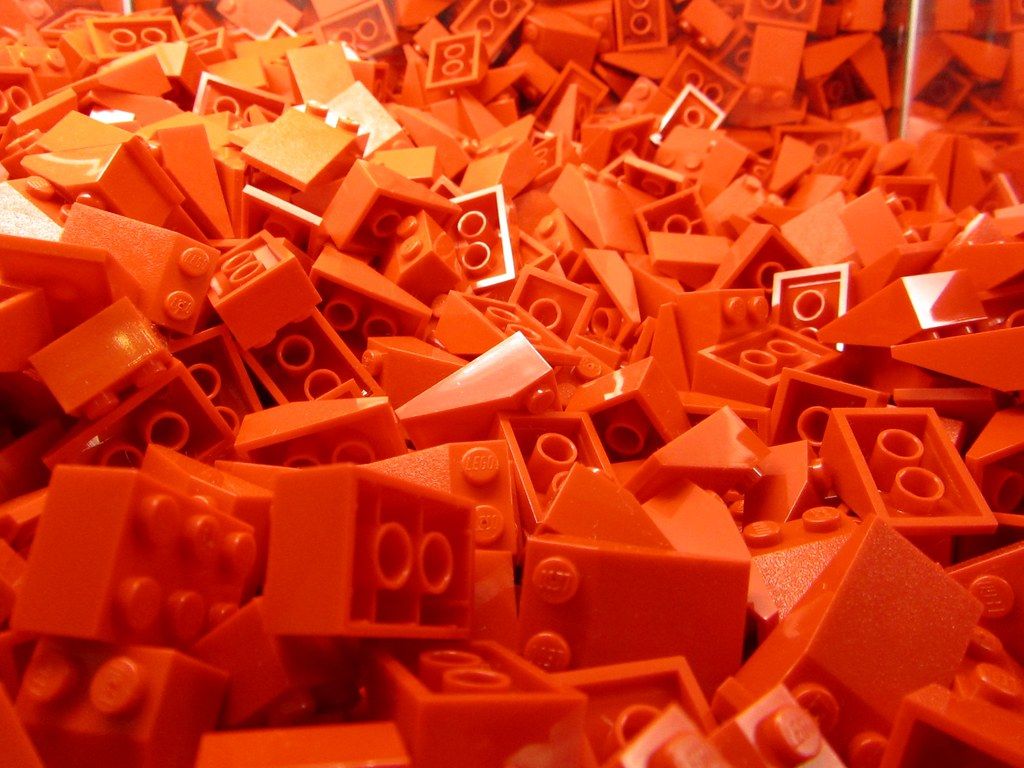 Lego, orange