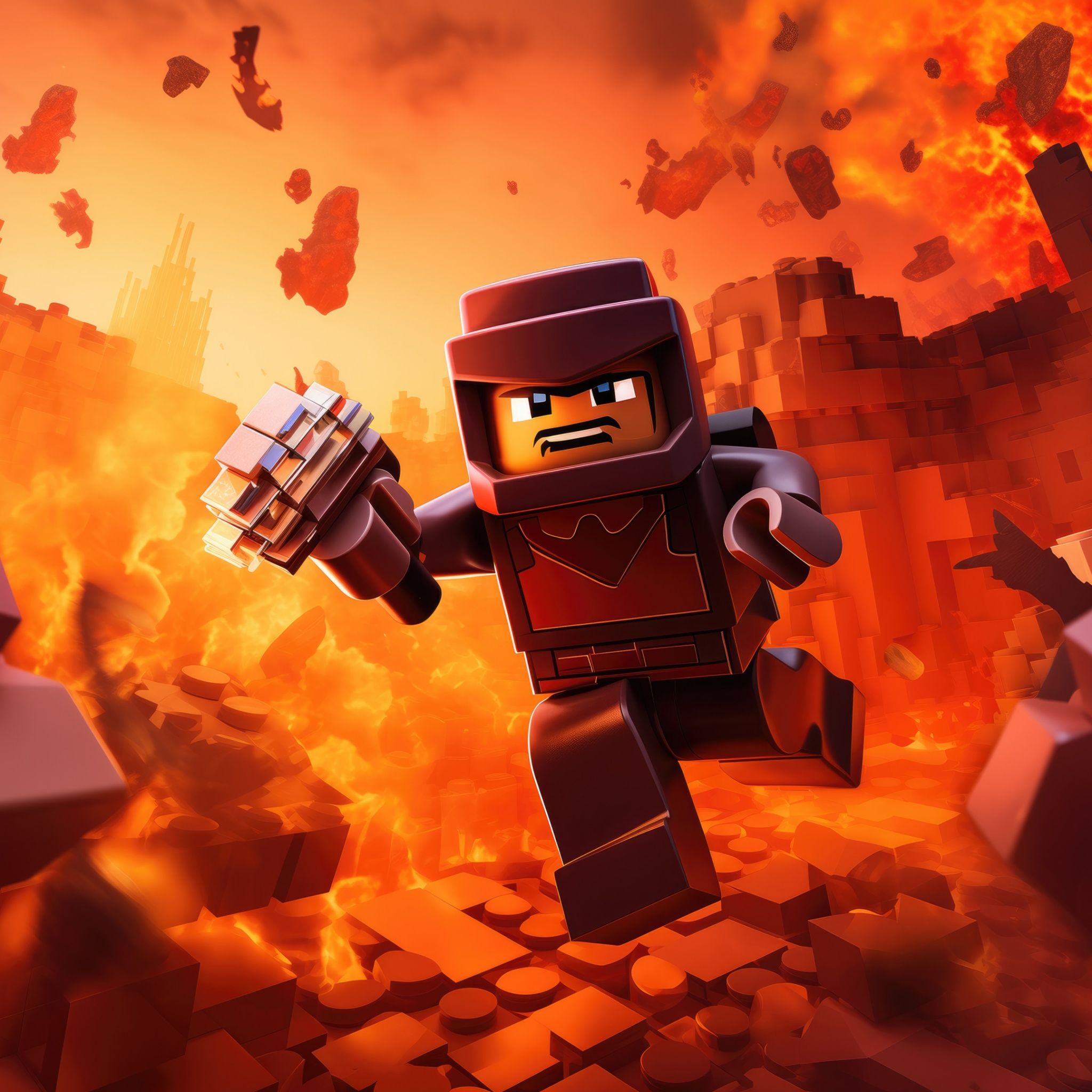 Roblox Wallpaper 4K, Video Game, LEGO